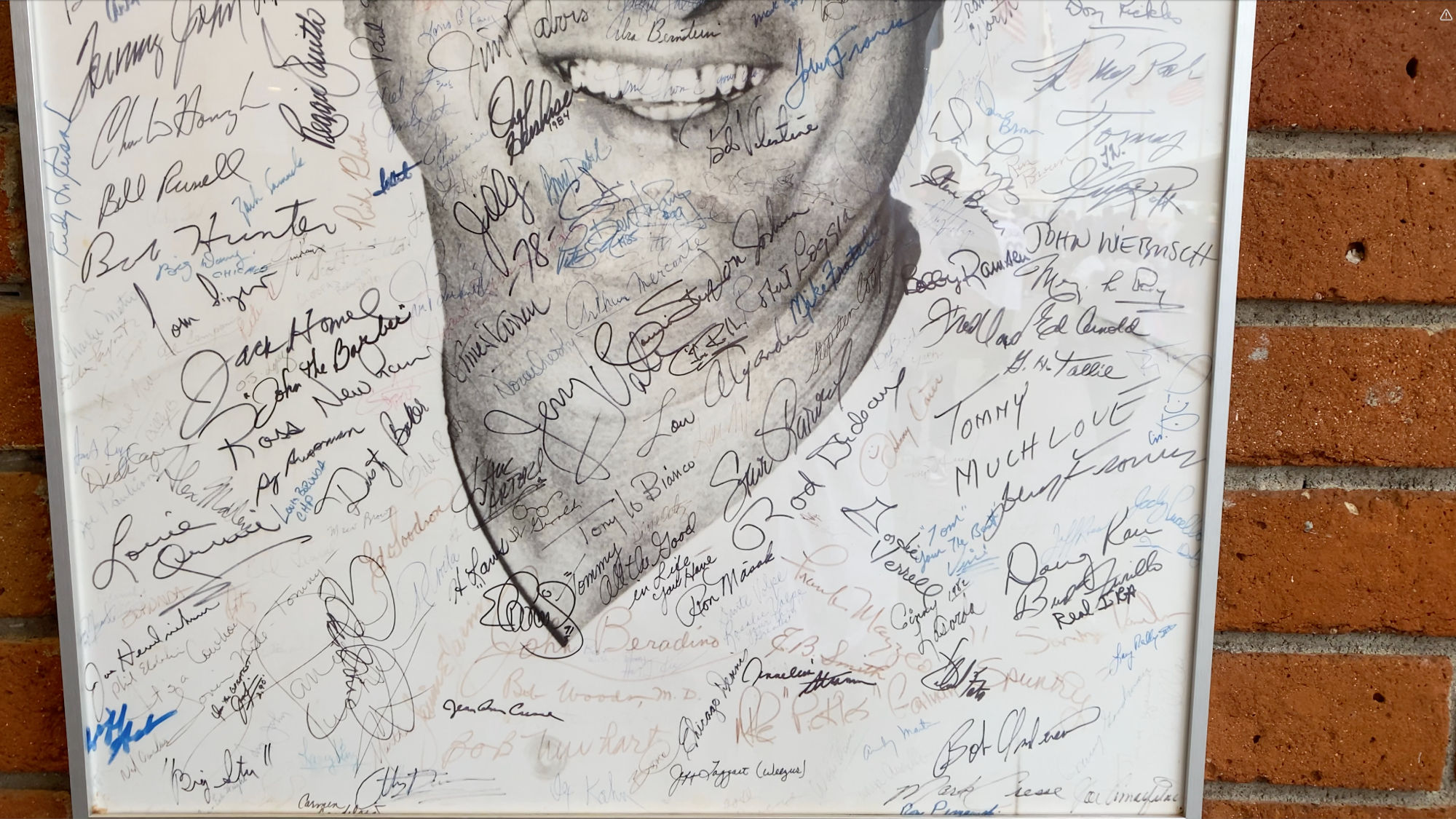 Tommy Lasorda Tributes Autographs