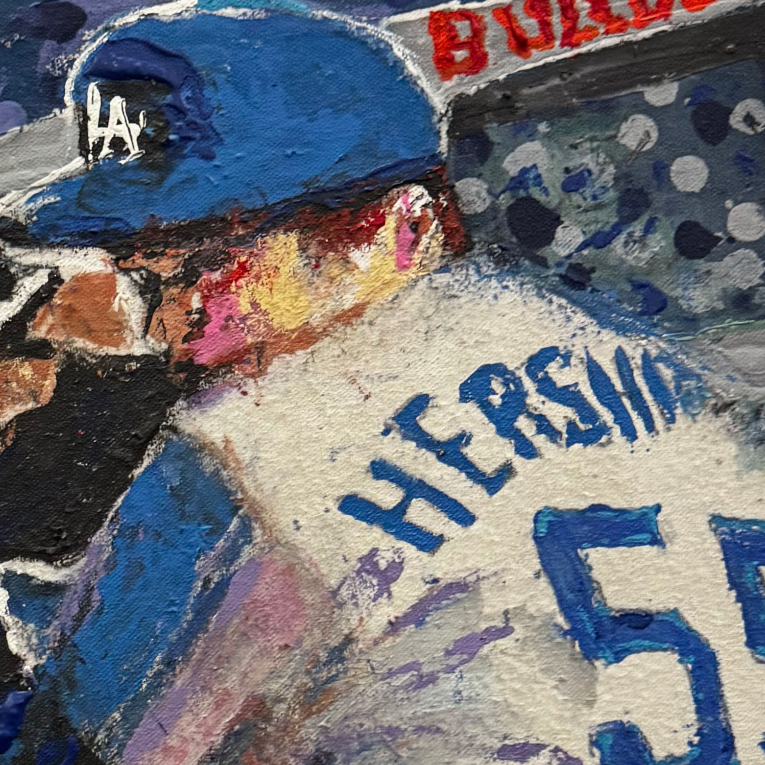 Orel Hershiser Painting Ventura County Fair Orel Hershiser Painting