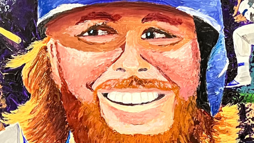 Ventura County Fair Justin Turner Painting