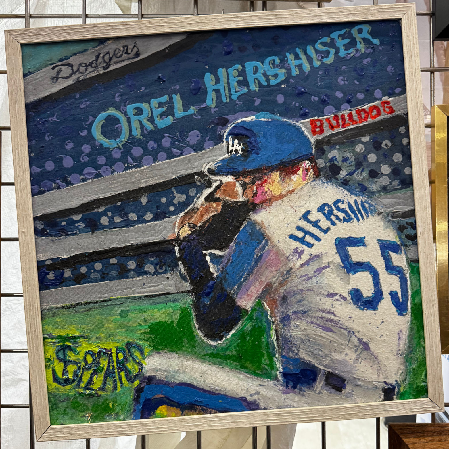 Orel Hershiser Painting Ventura County Fair Orel Hershiser Painting