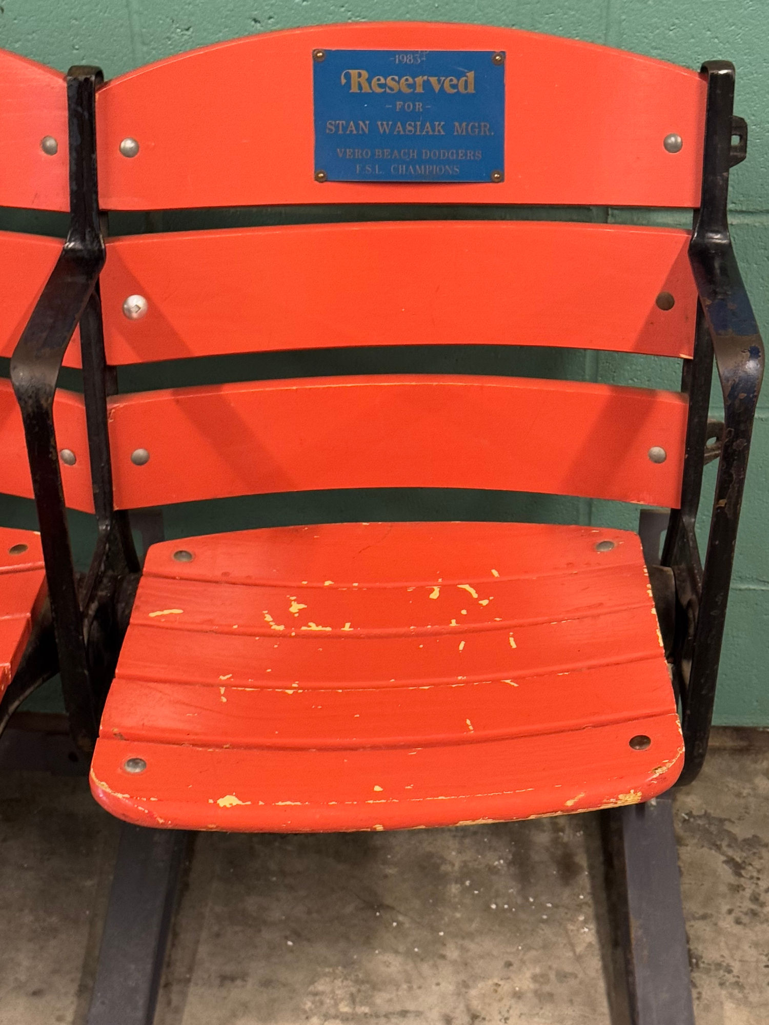 Vero Beach Stadium Seats