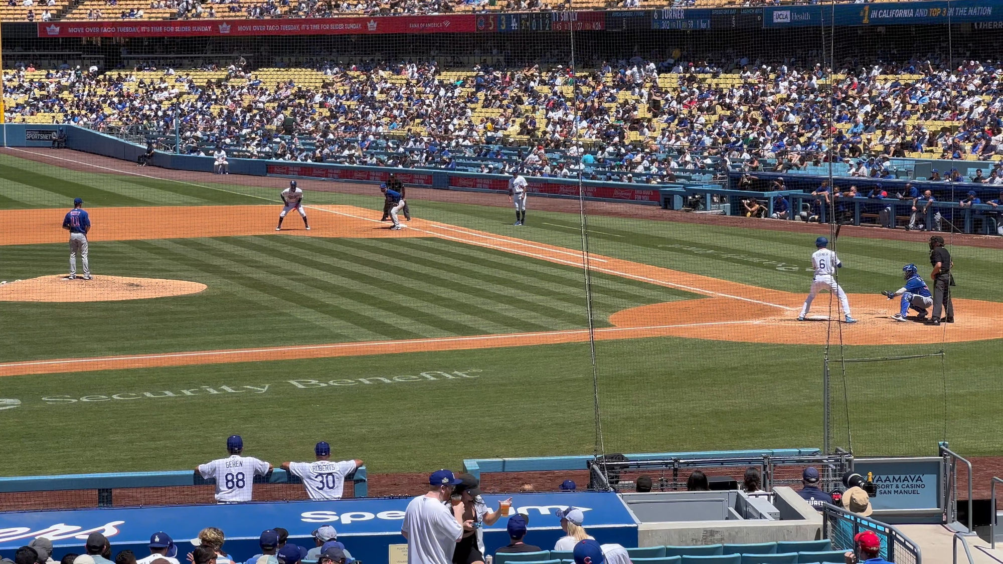 View From Field Box Left Side