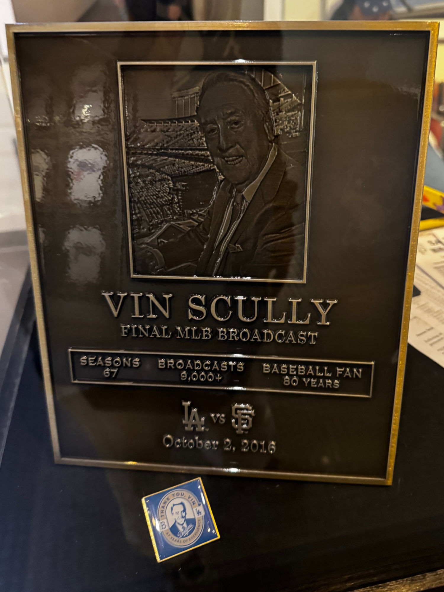 Final MLB Broadcast Vin Scully Final MLB Broadcast