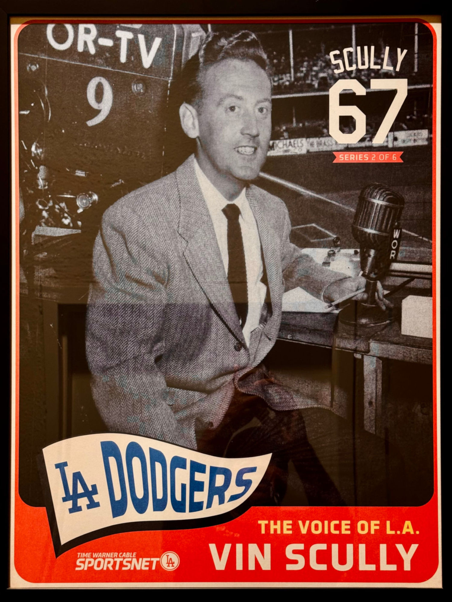 Vin Scully SNLA Commemorate Poster #2