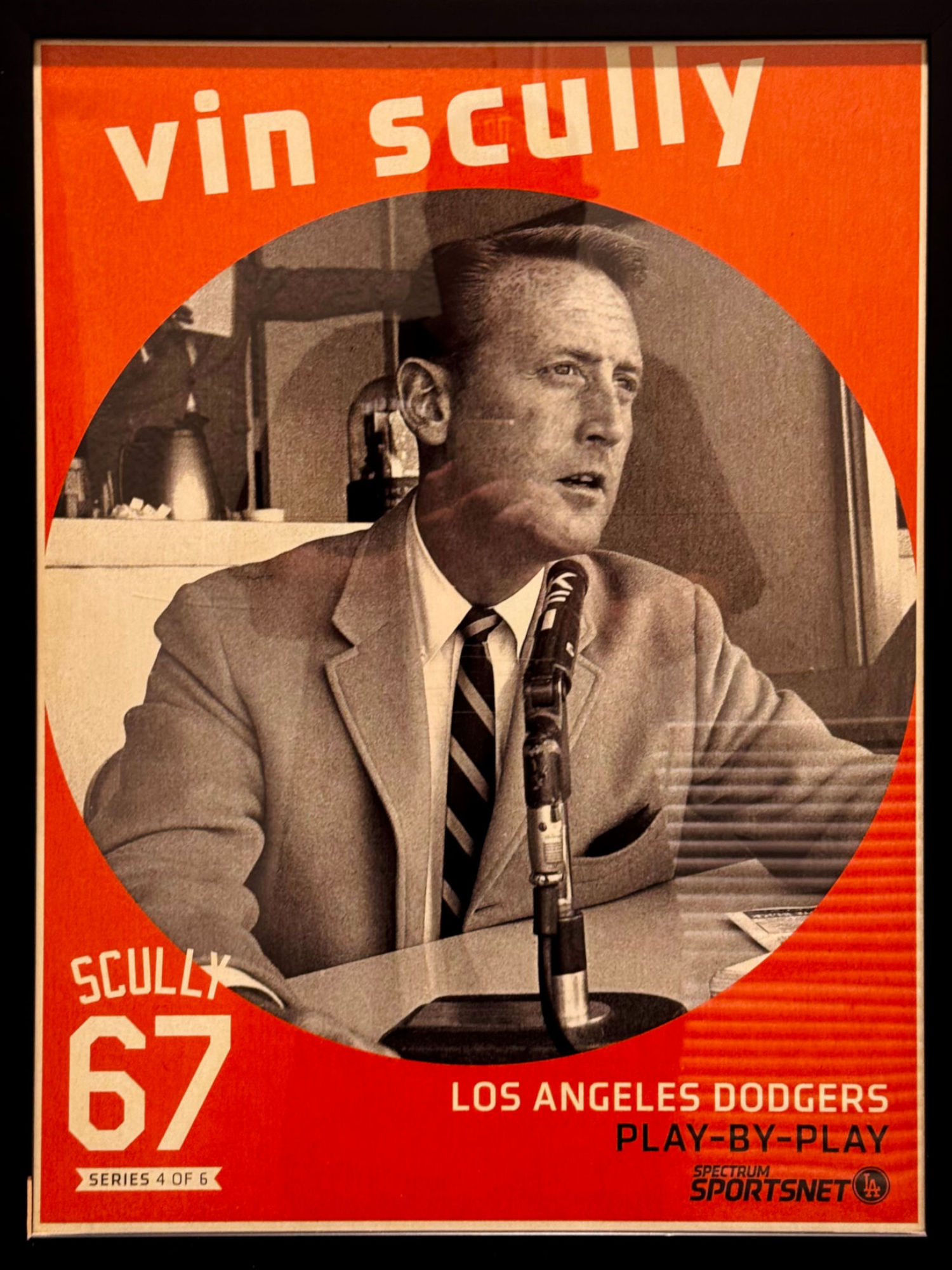 Vin Scully SNLA Commemorate Poster #4