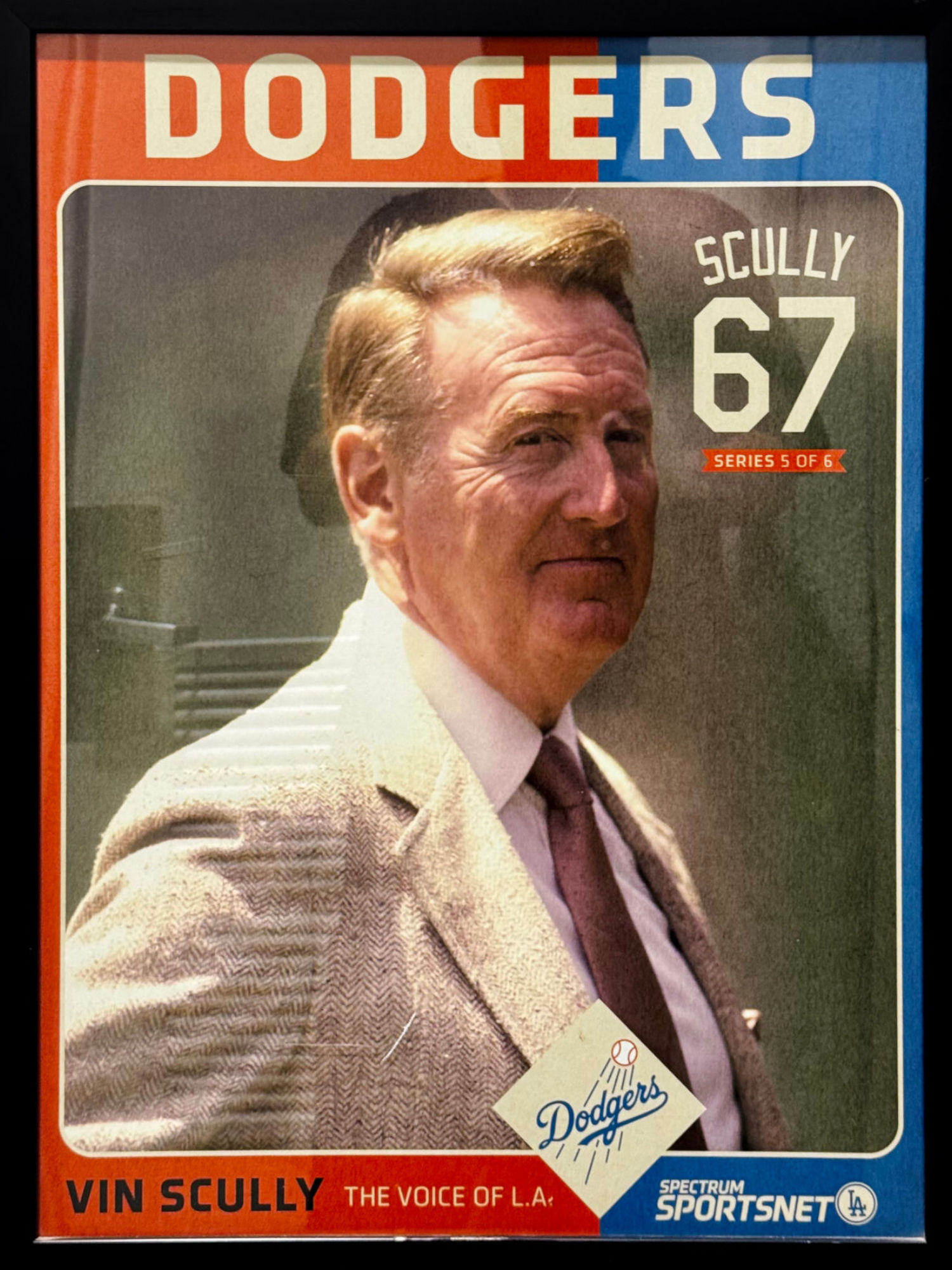 Vin Scully SNLA Commemorate Poster #5