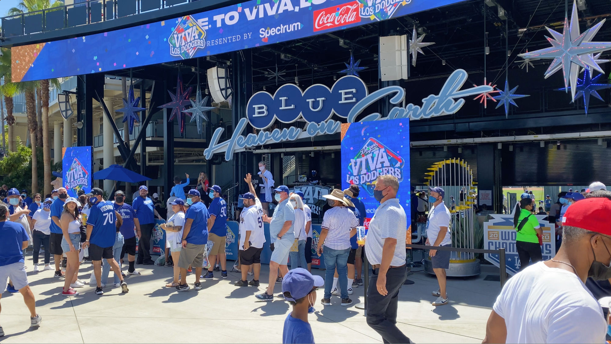 Viva Los Dodgers Dodger Stadium Viva Los Dodgers