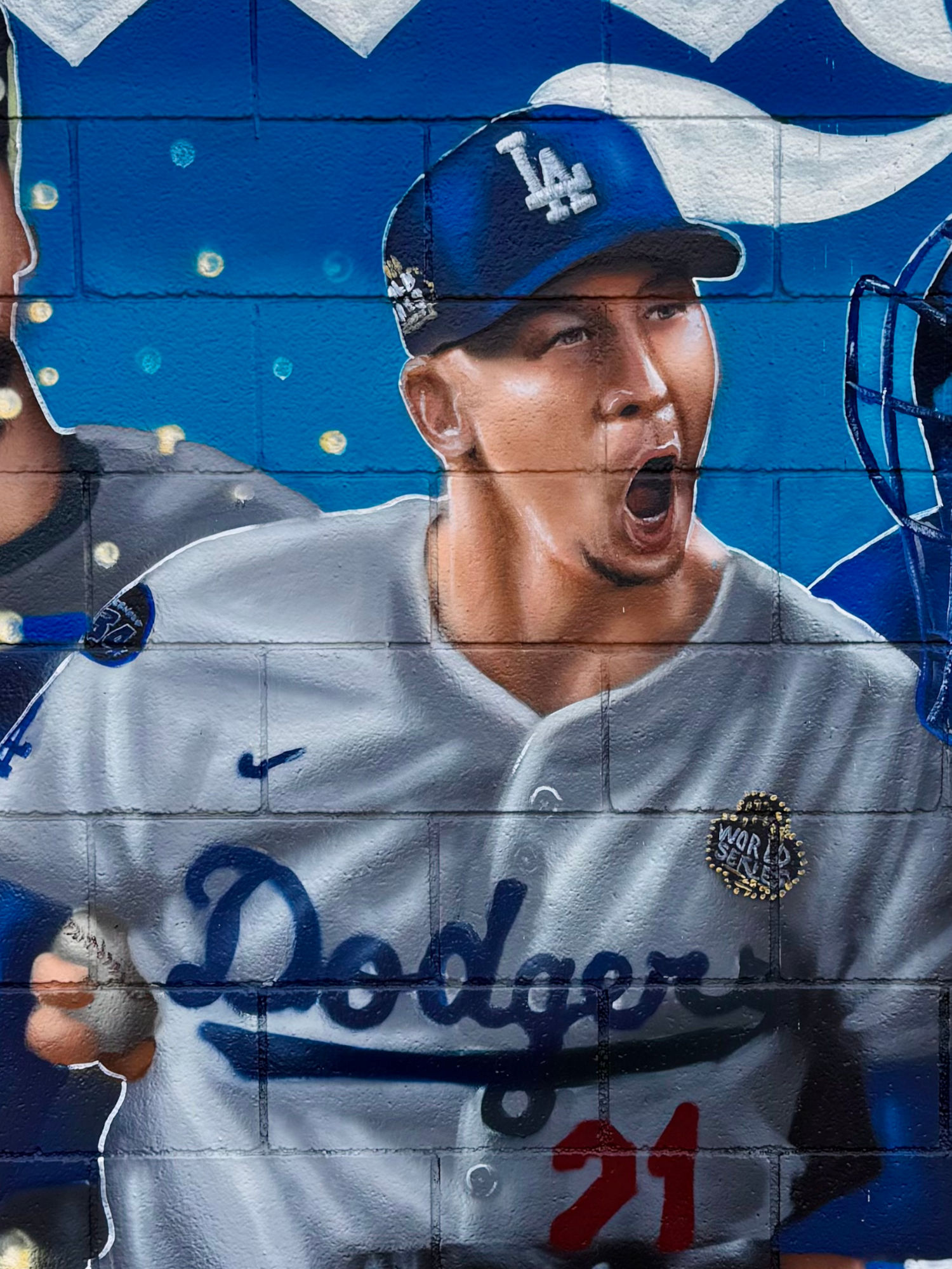 Walker Buehler East 20th Dodger Mural