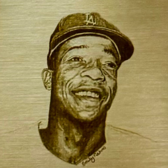 1973 Gold Glove Award Willie Davis Willie Davis 1973 Gold Glove Award