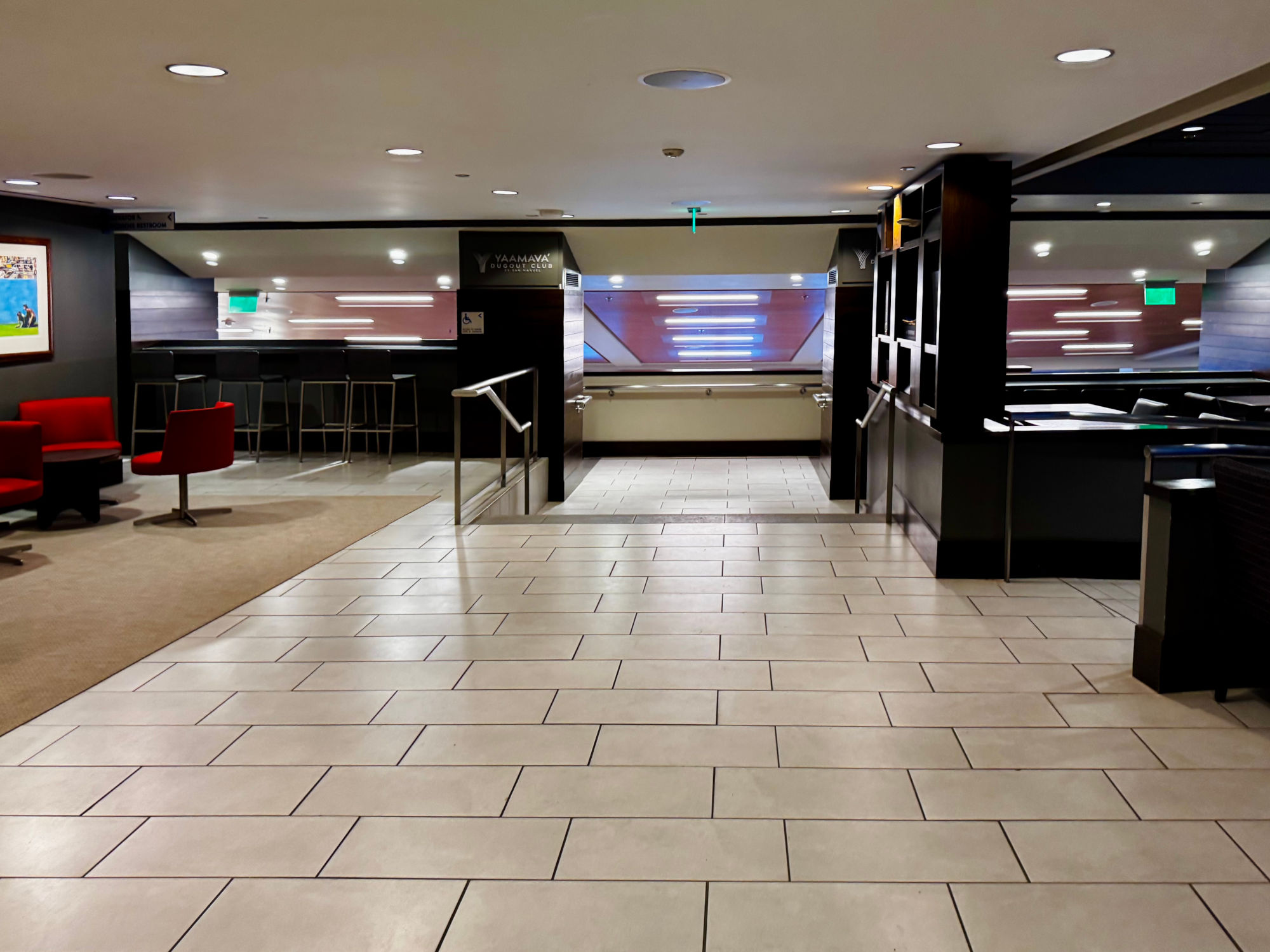 Lobby Yaamava Dugout Club Lobby
