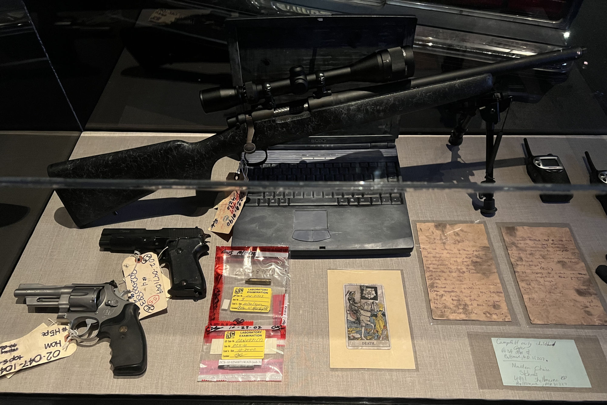 Items Beltway Snipers Items