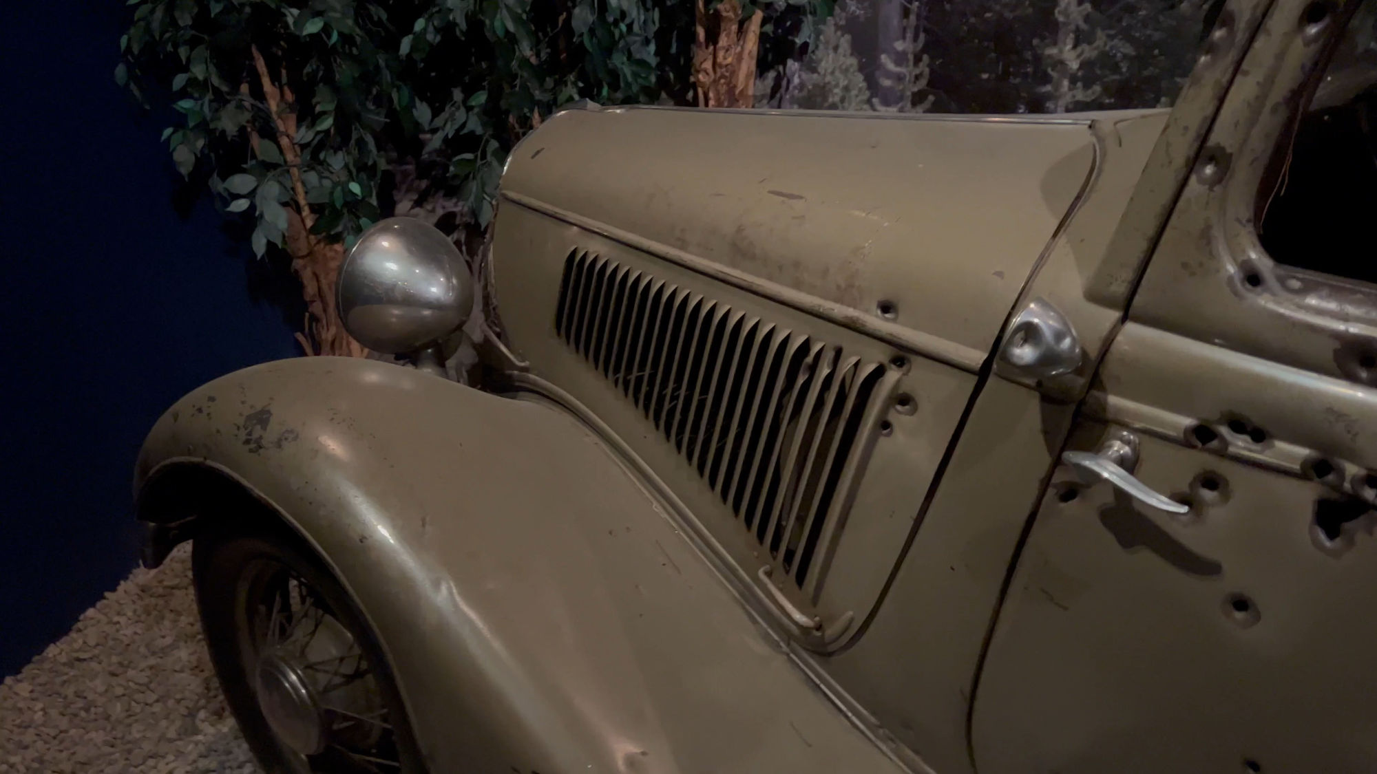 Bonnie and Clyde Death Car