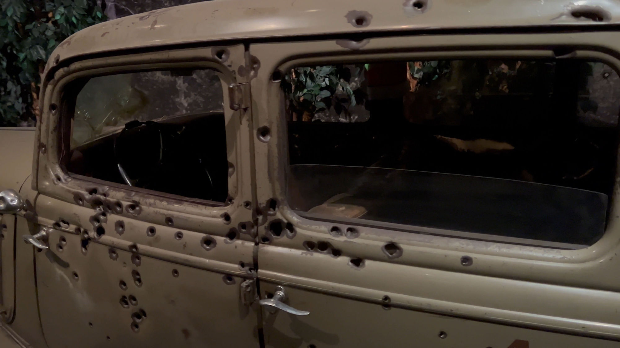 Bonnie and Clyde Death Car