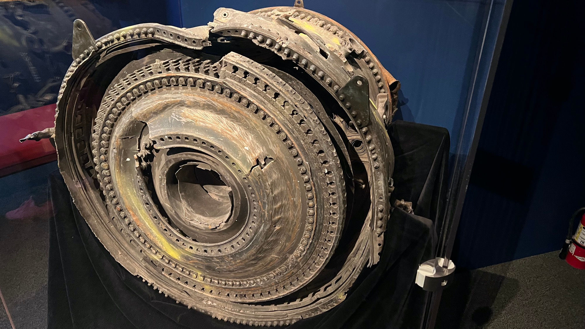 United Airlines Flight 175 Engine Section