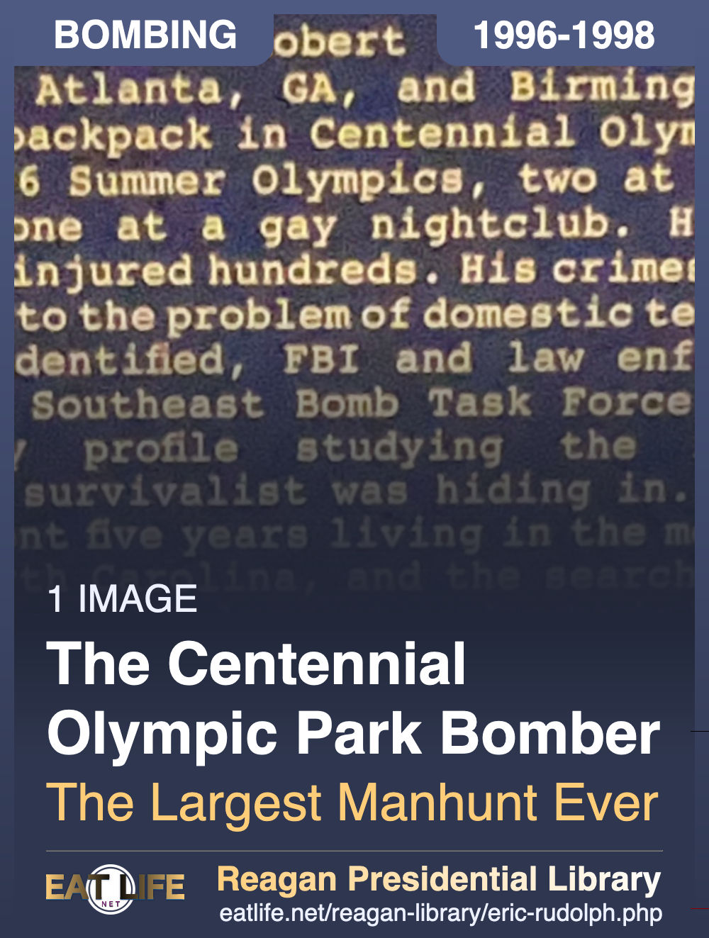 The Centennial Olympic Park Bomber