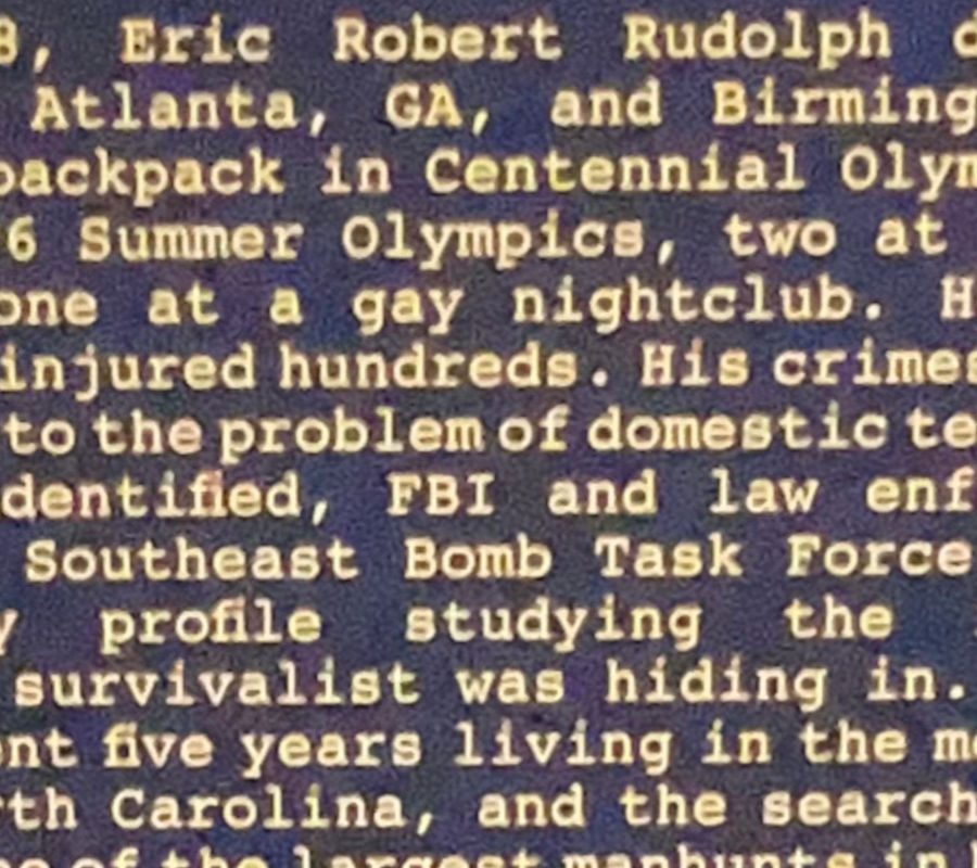 The Centennial Olympic Park Bomber