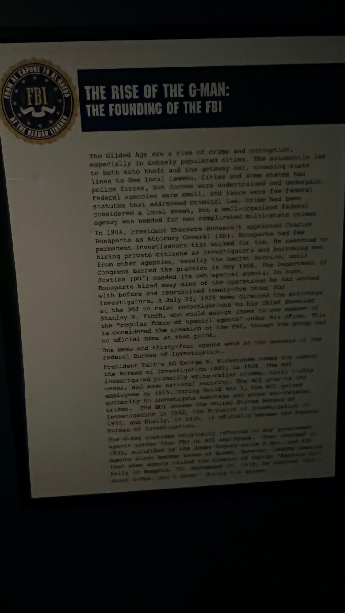 The Rise of the G-Man FBI The Rise of the G-Man