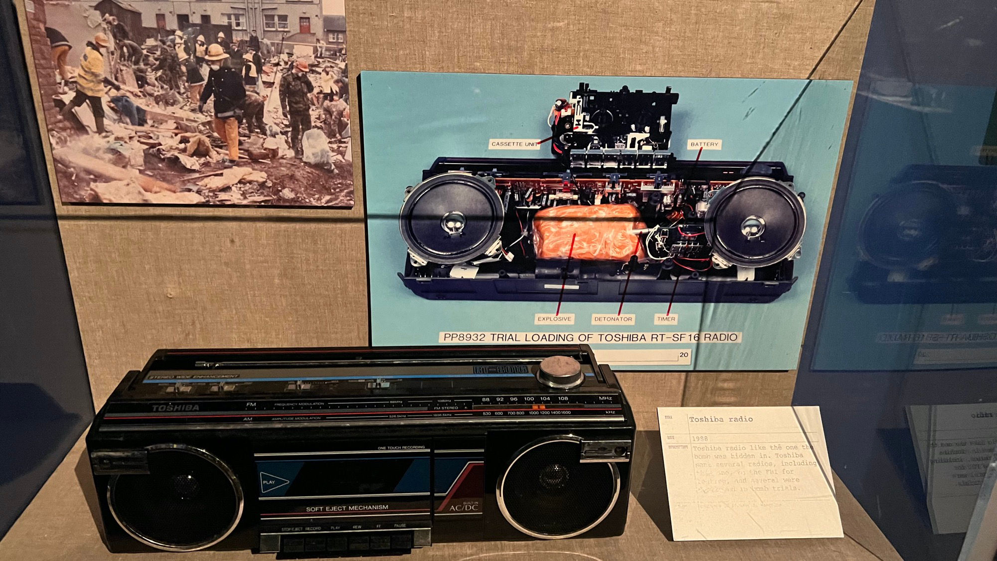Pan Am 103 Toshiba Radio