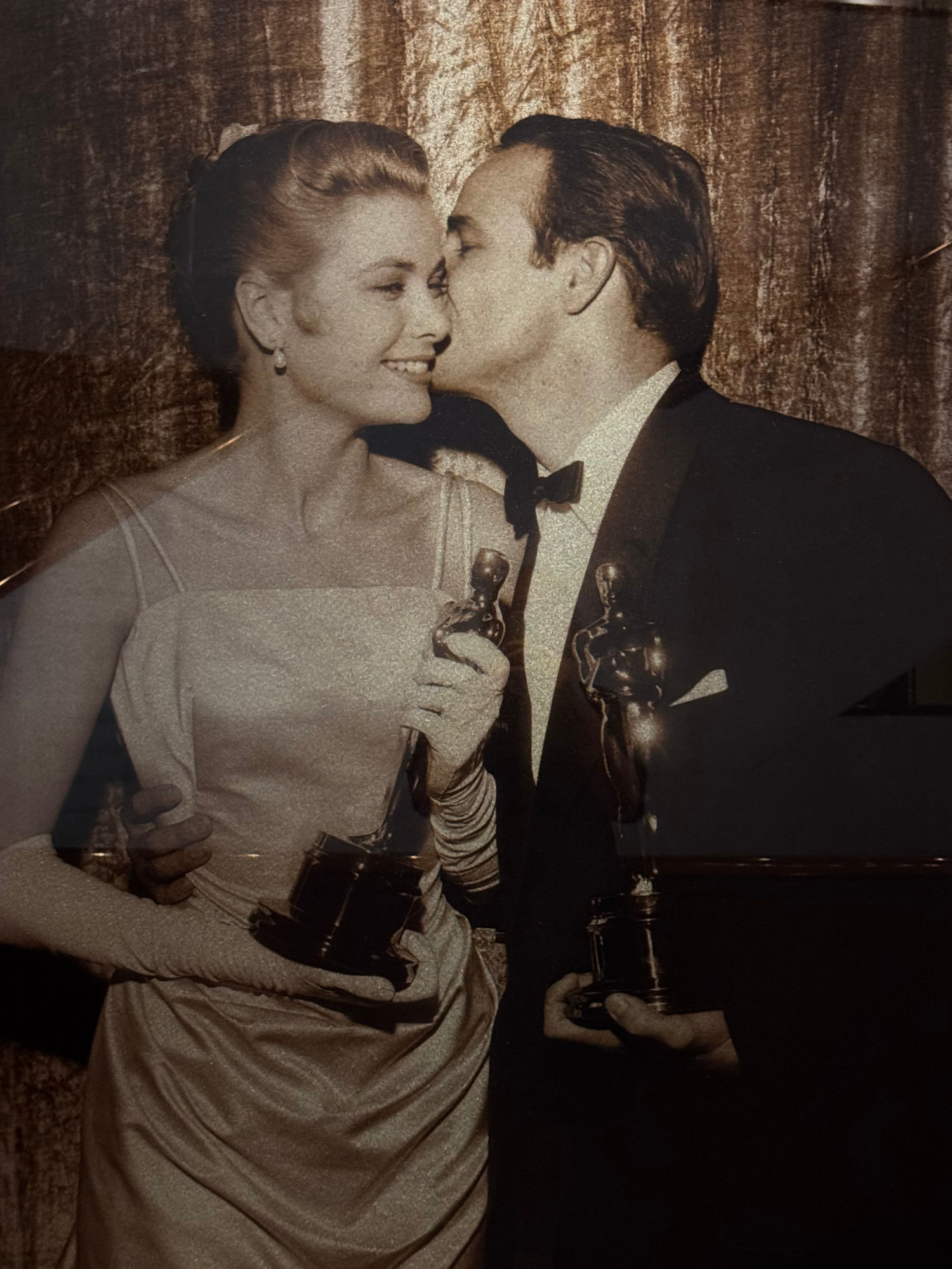 Academy Award Grace Kelly and Marlon Brando