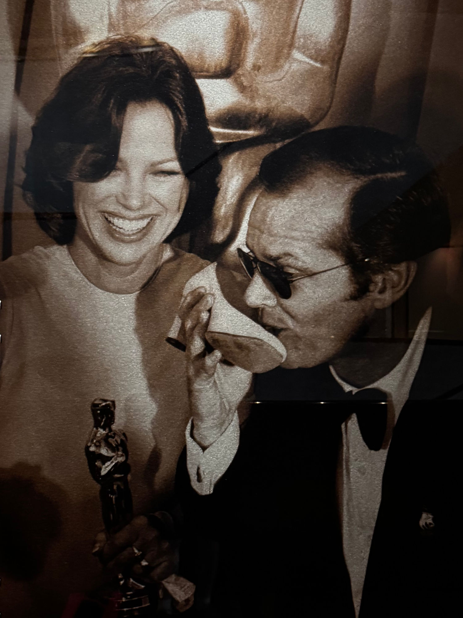 Academy Award Louise Fletcher and Jack Nicholson
