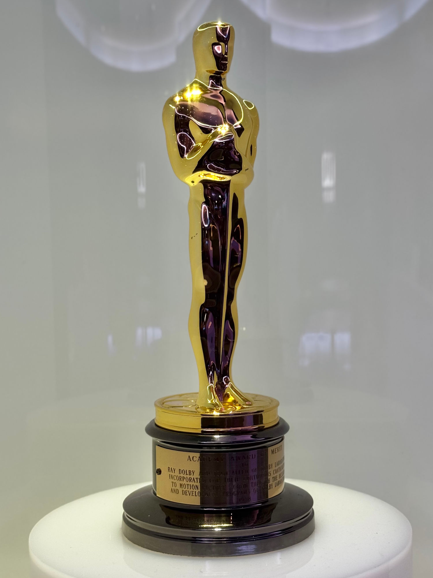 Academy Award Oscar Statuette Right Side