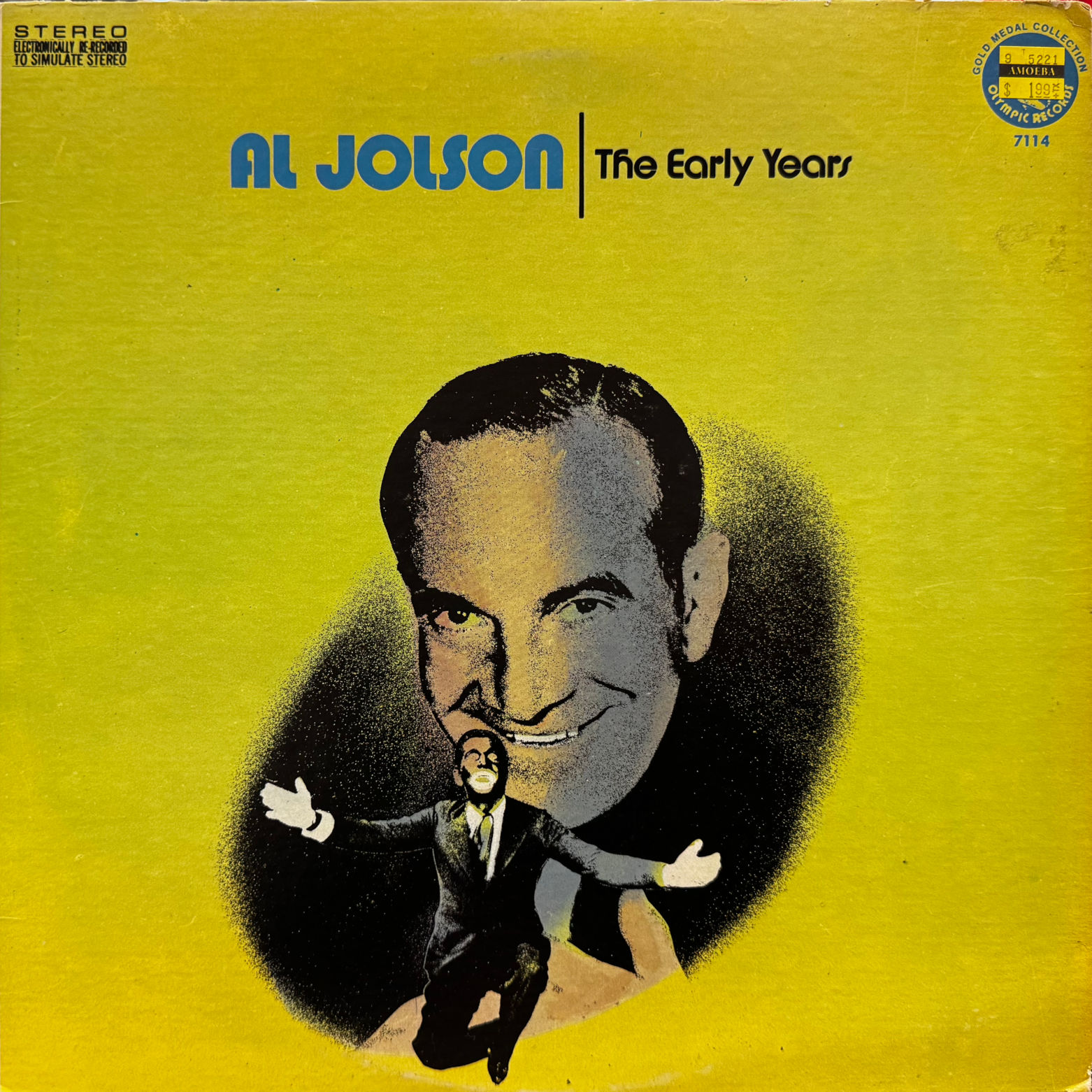 Al Jolson The Early Years Album Cover