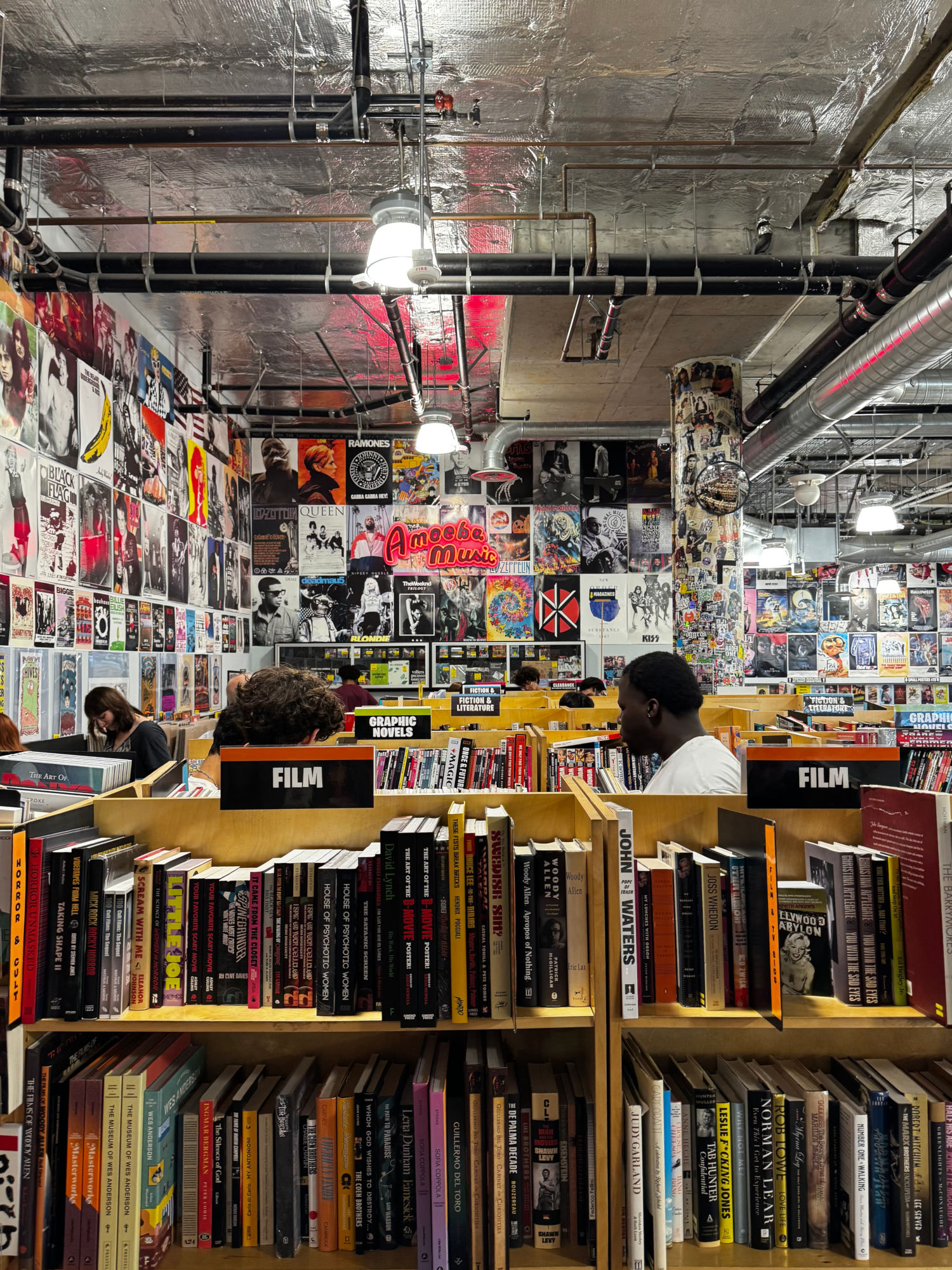 Amoeba Music Books / Posters
