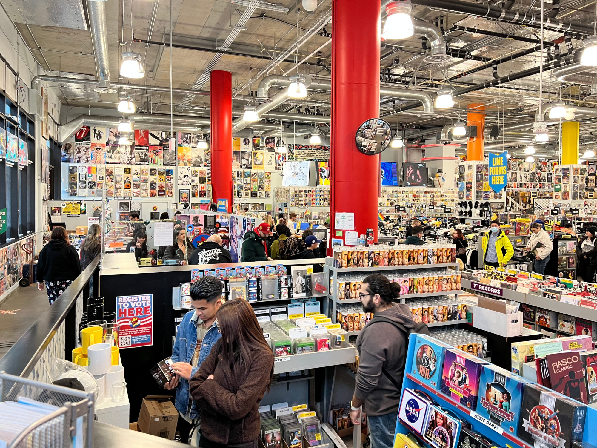 Amoeba Music Inside