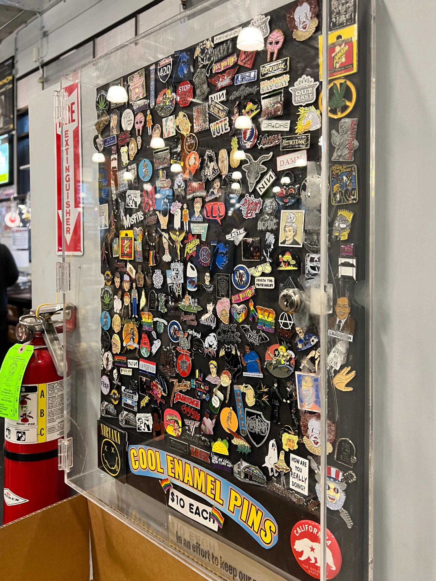Amoeba Music Pins