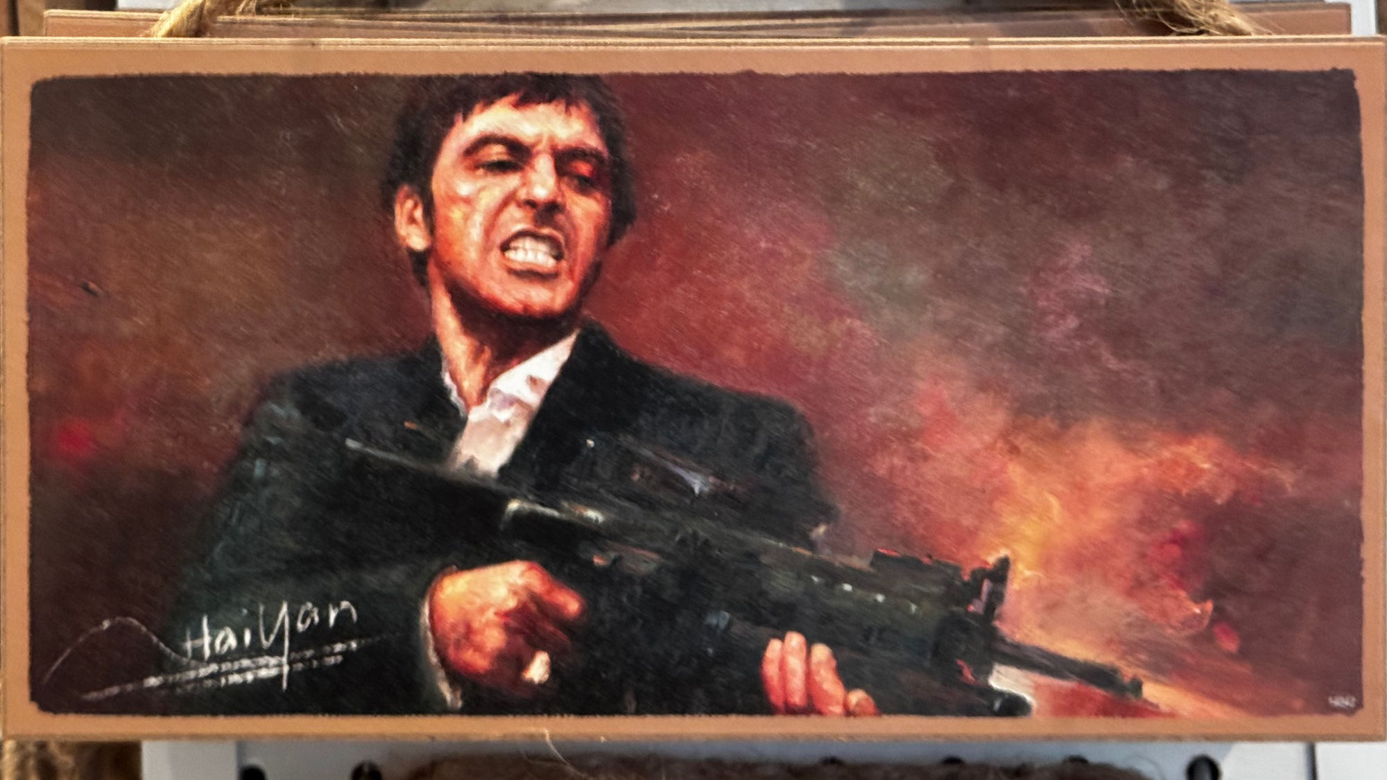Art Plaque by Haiyan Al Pacino