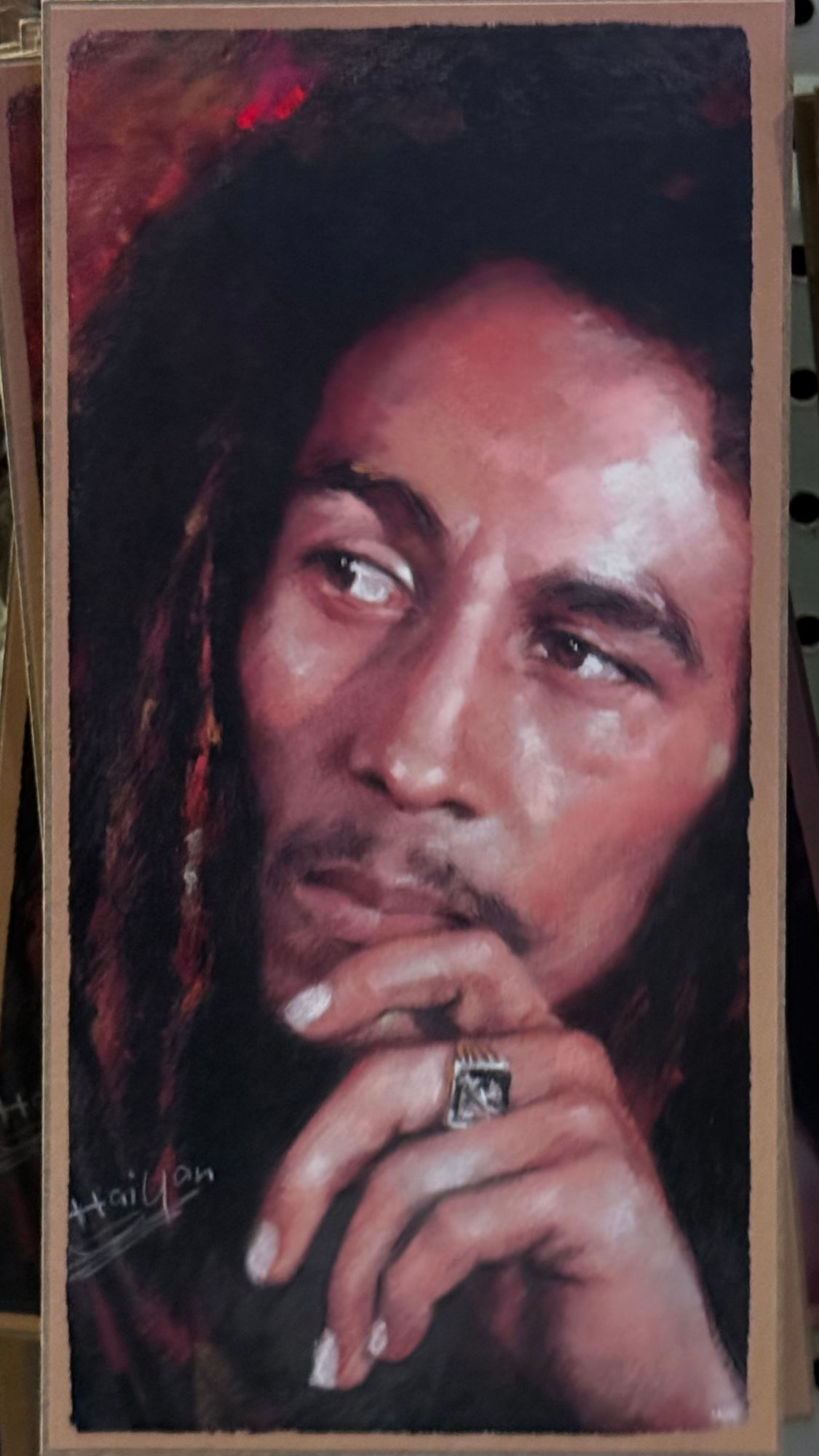 Art Plaque by Haiyan Bob Marley