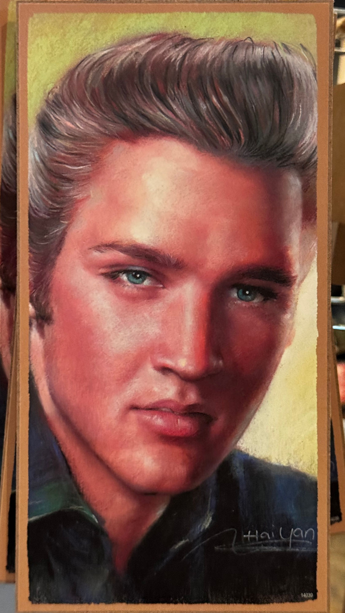Art Plaque by Haiyan Elvis Presley