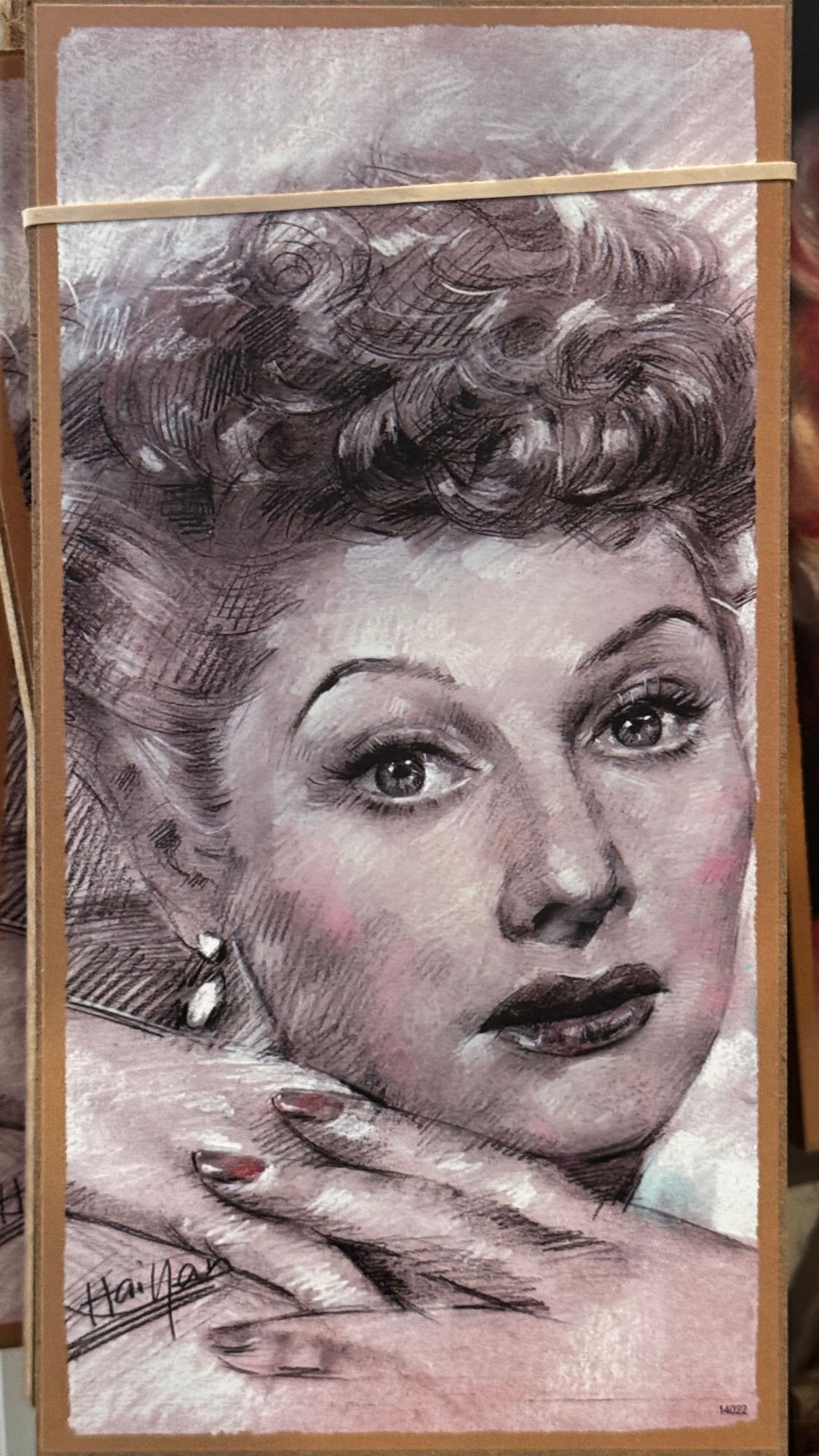 Art Plaque by Haiyan Lucille Ball