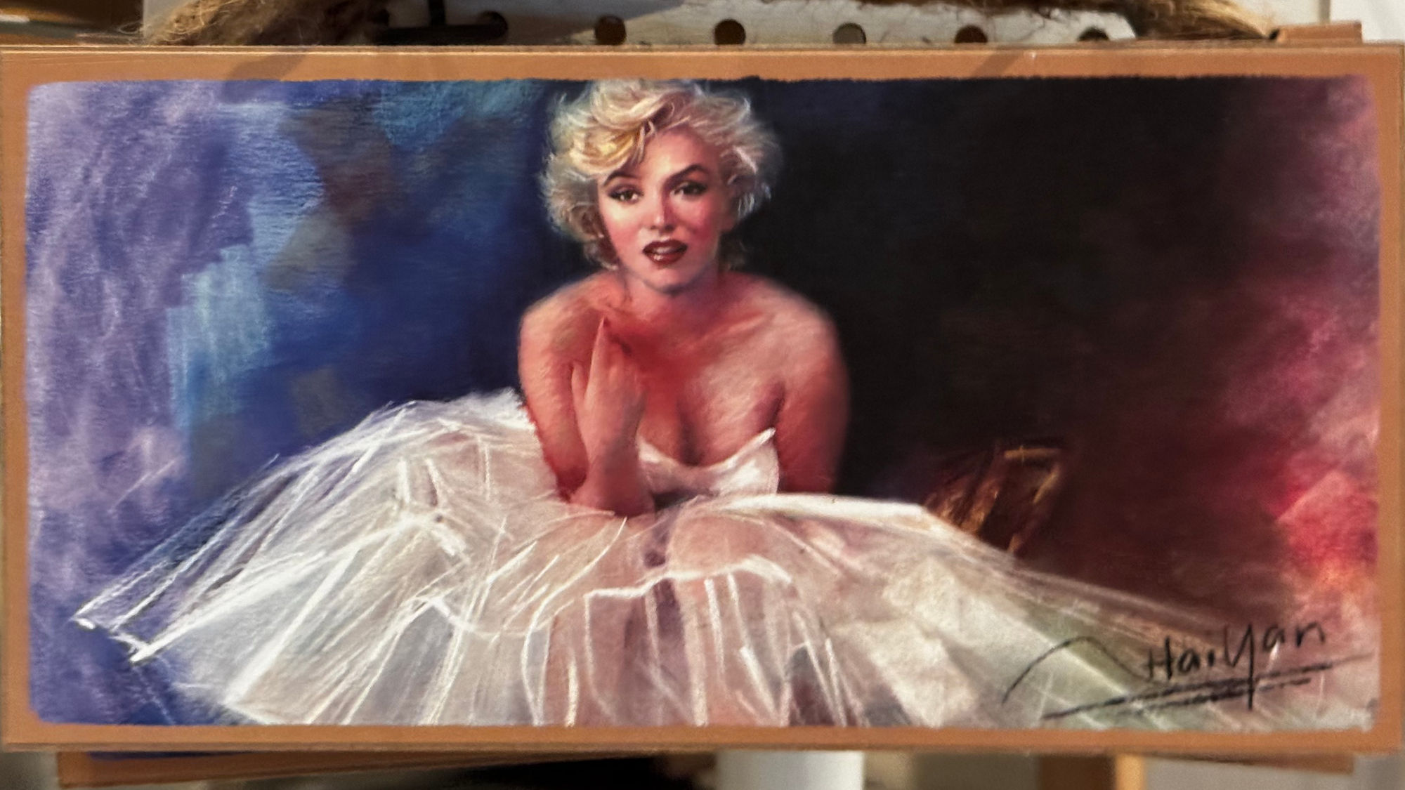 Art Plaque by Haiyan Marilyn Monroe