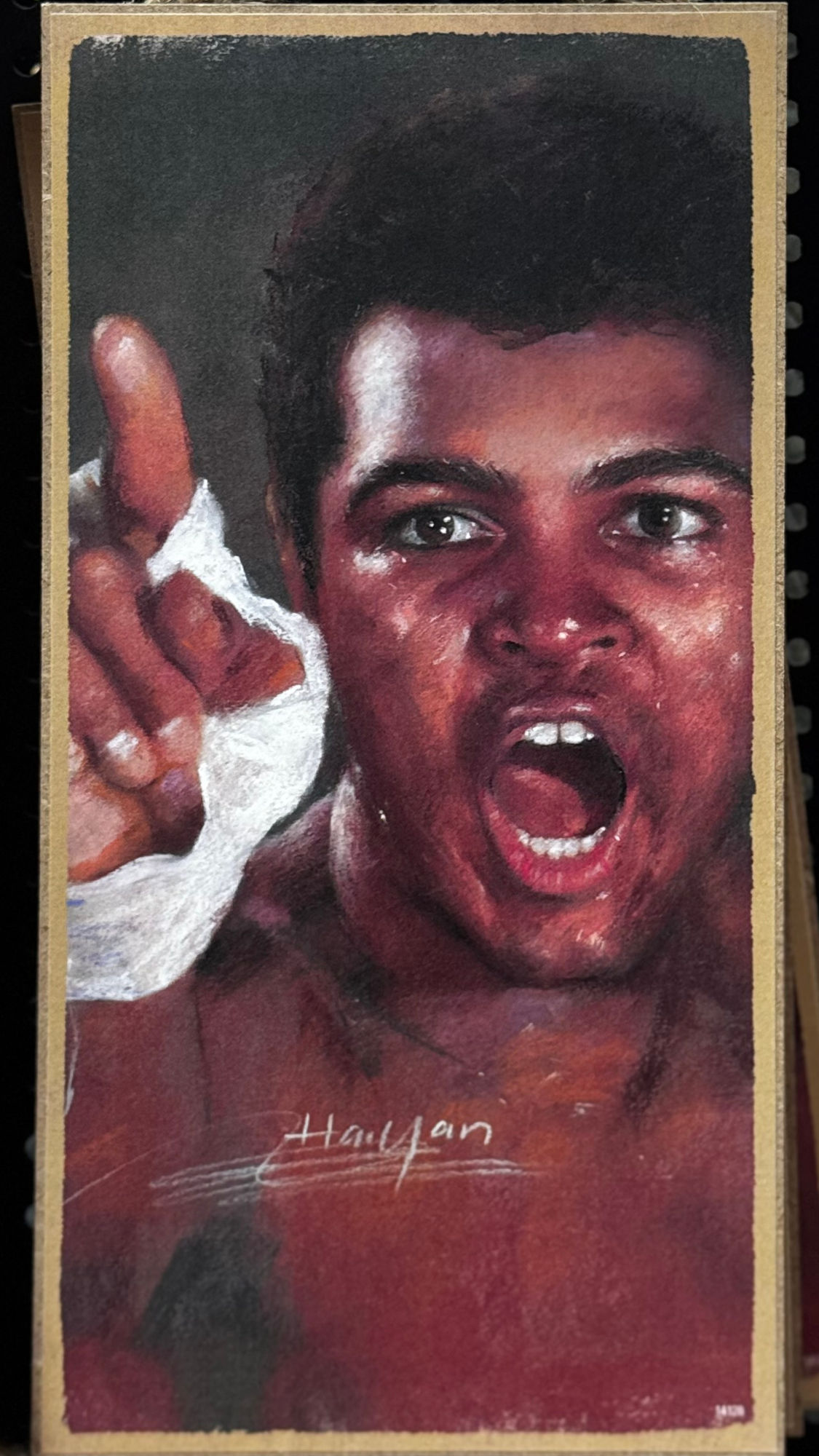 Art Plaque by Haiyan Muhammad Ali