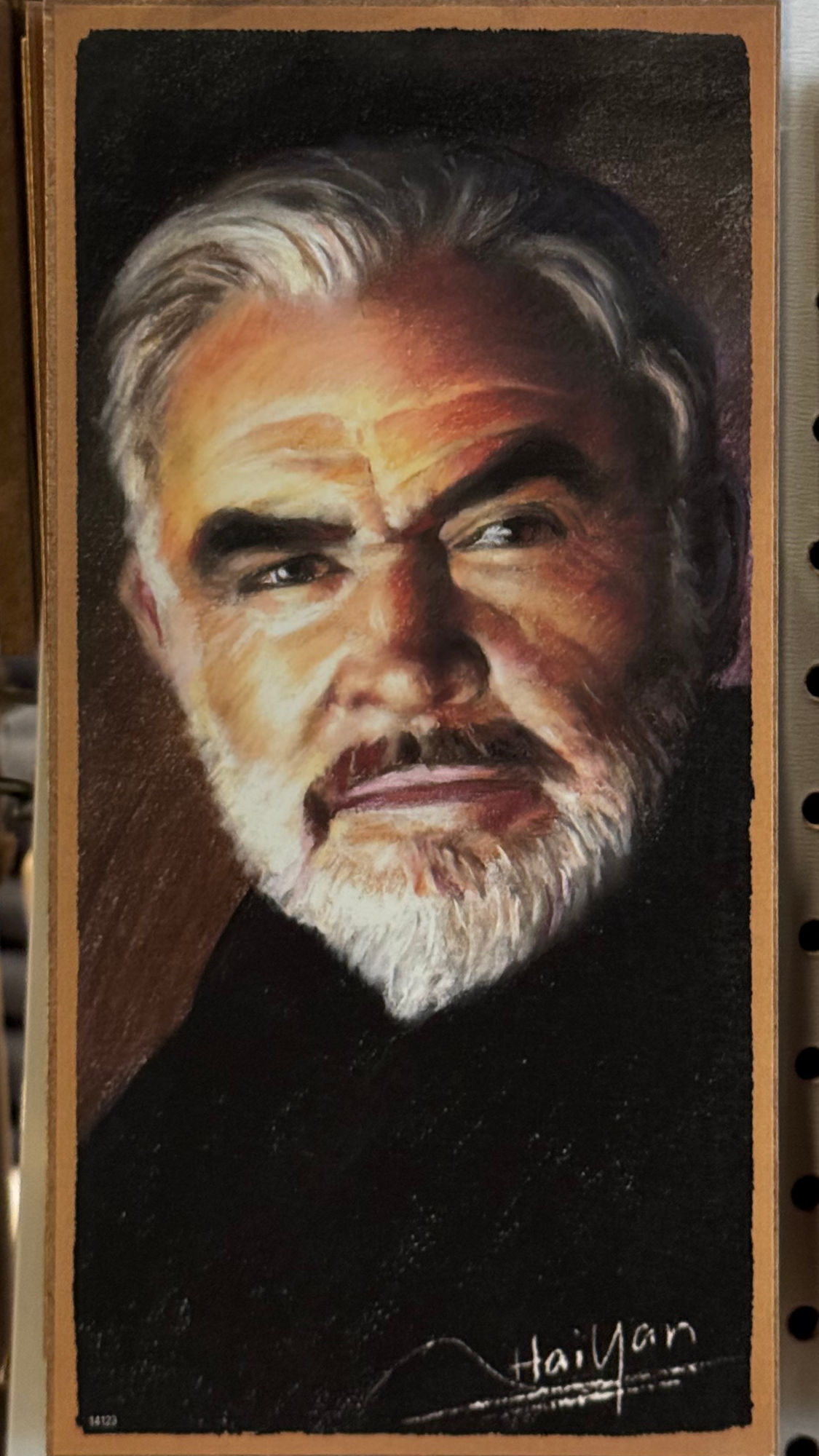 Art Plaque by Haiyan Sean Connery