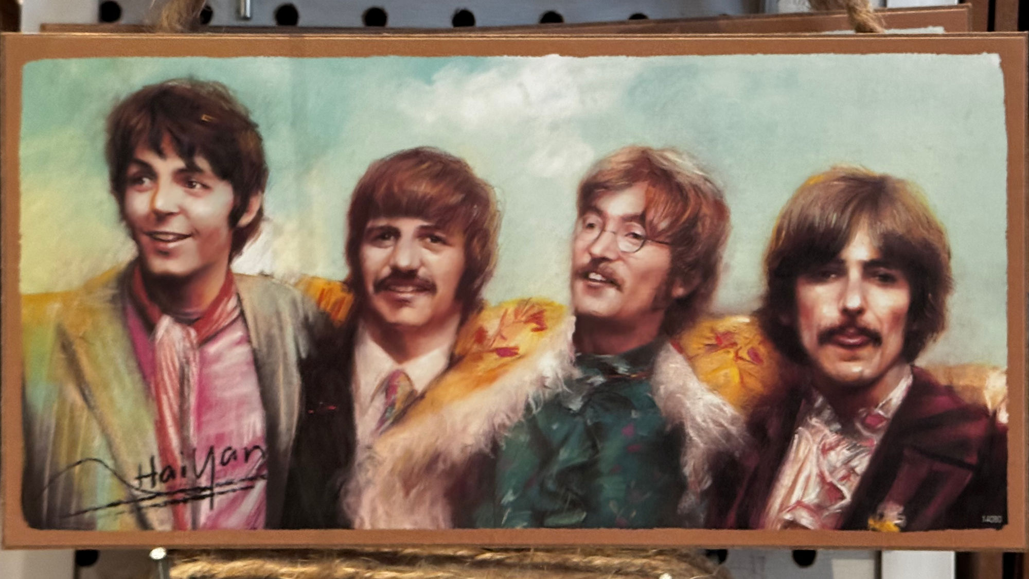 Art Plaque by Haiyan The Beatles