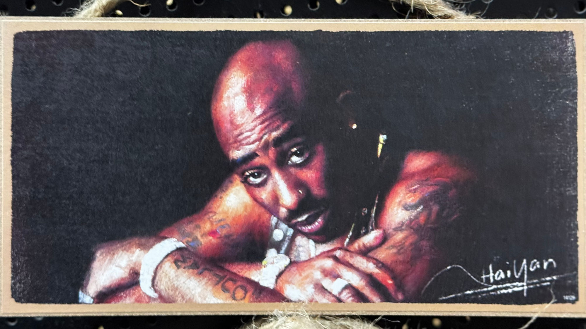 Art Plaque by Haiyan Tupac Shakur