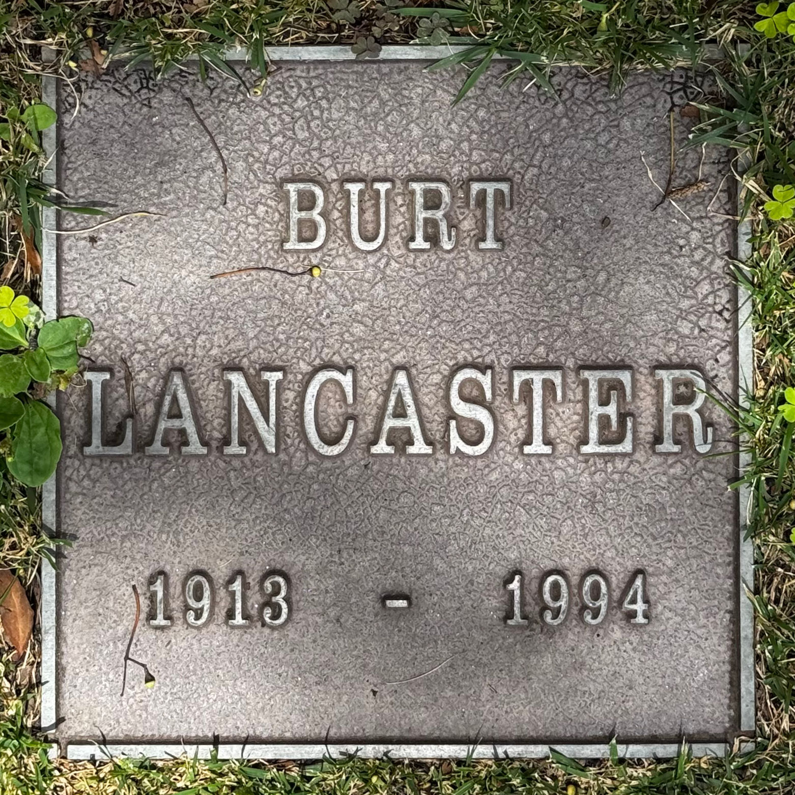 Westwood Village Memorial Park Burt Lancaster