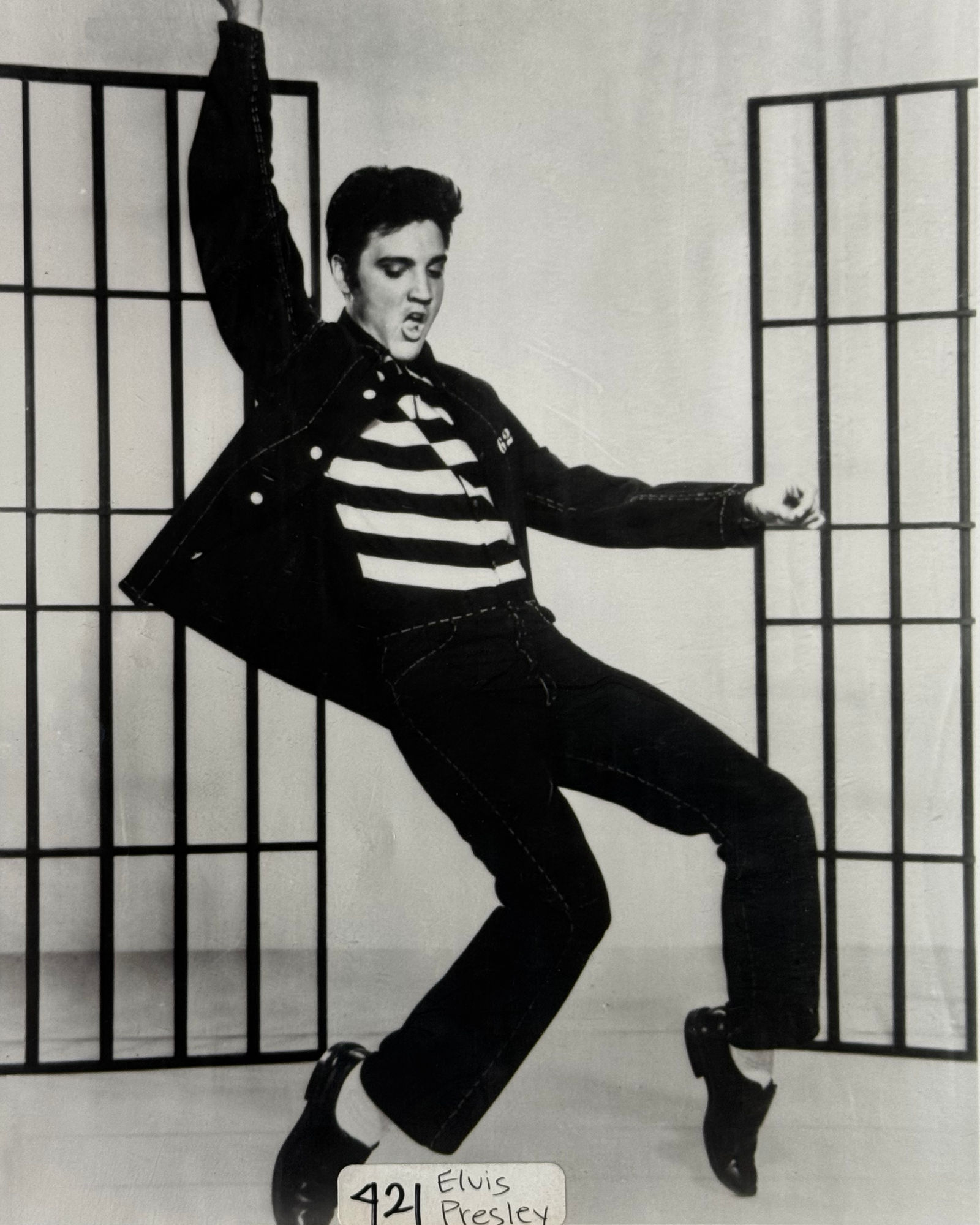 Celebrity Photo Elvis Jailhouse Rock