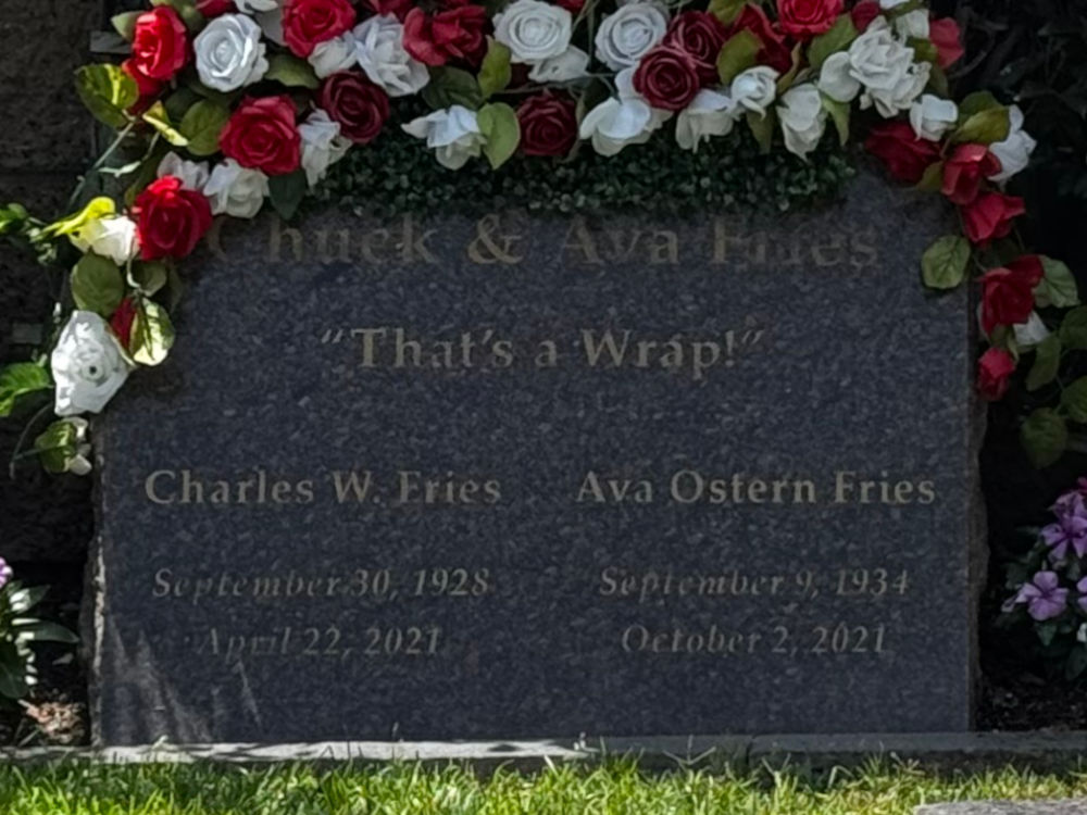 Westwood Village Memorial Park Charles Fries