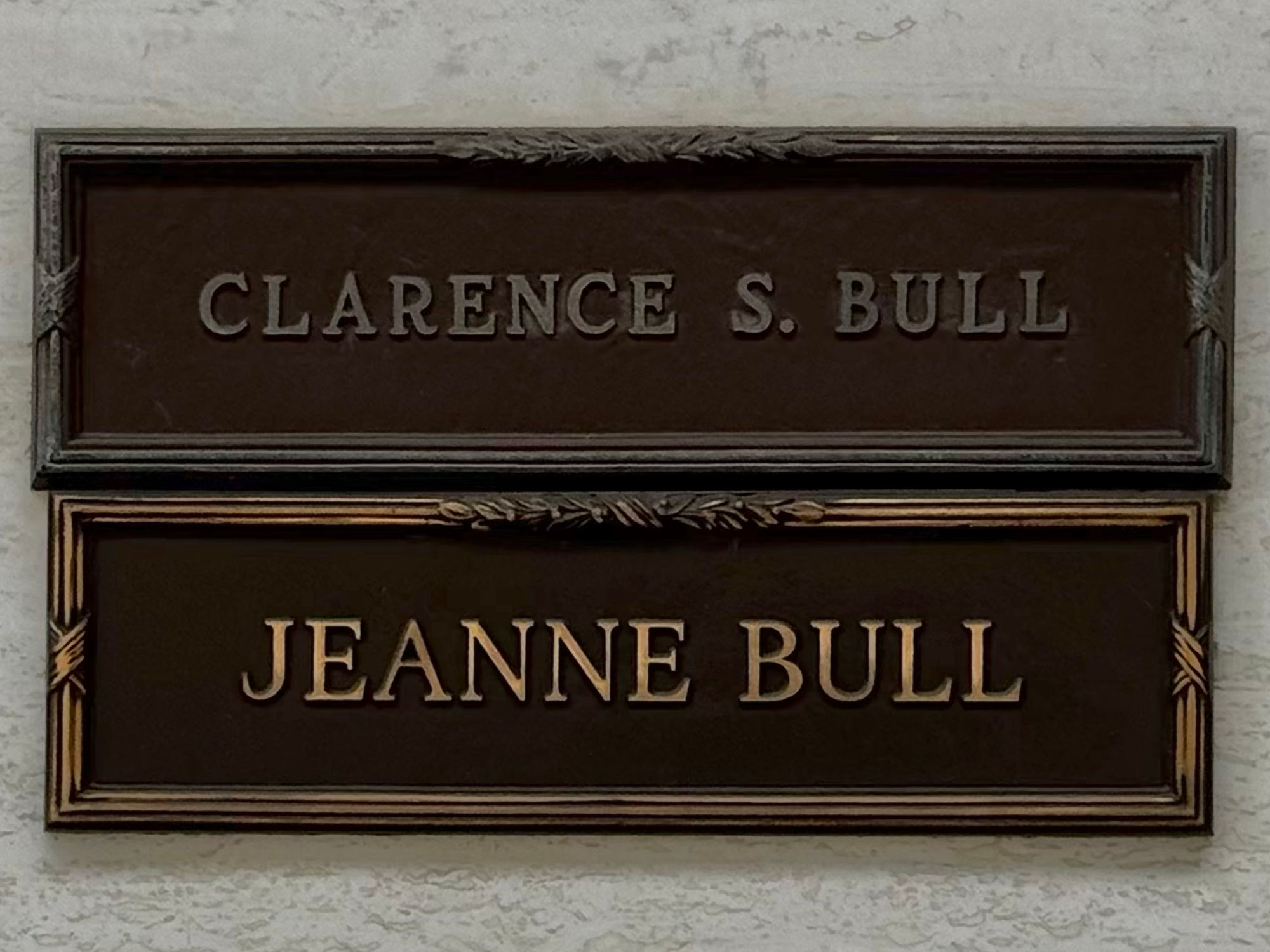 Westwood Village Memorial Park Clarence Sinclair Bull