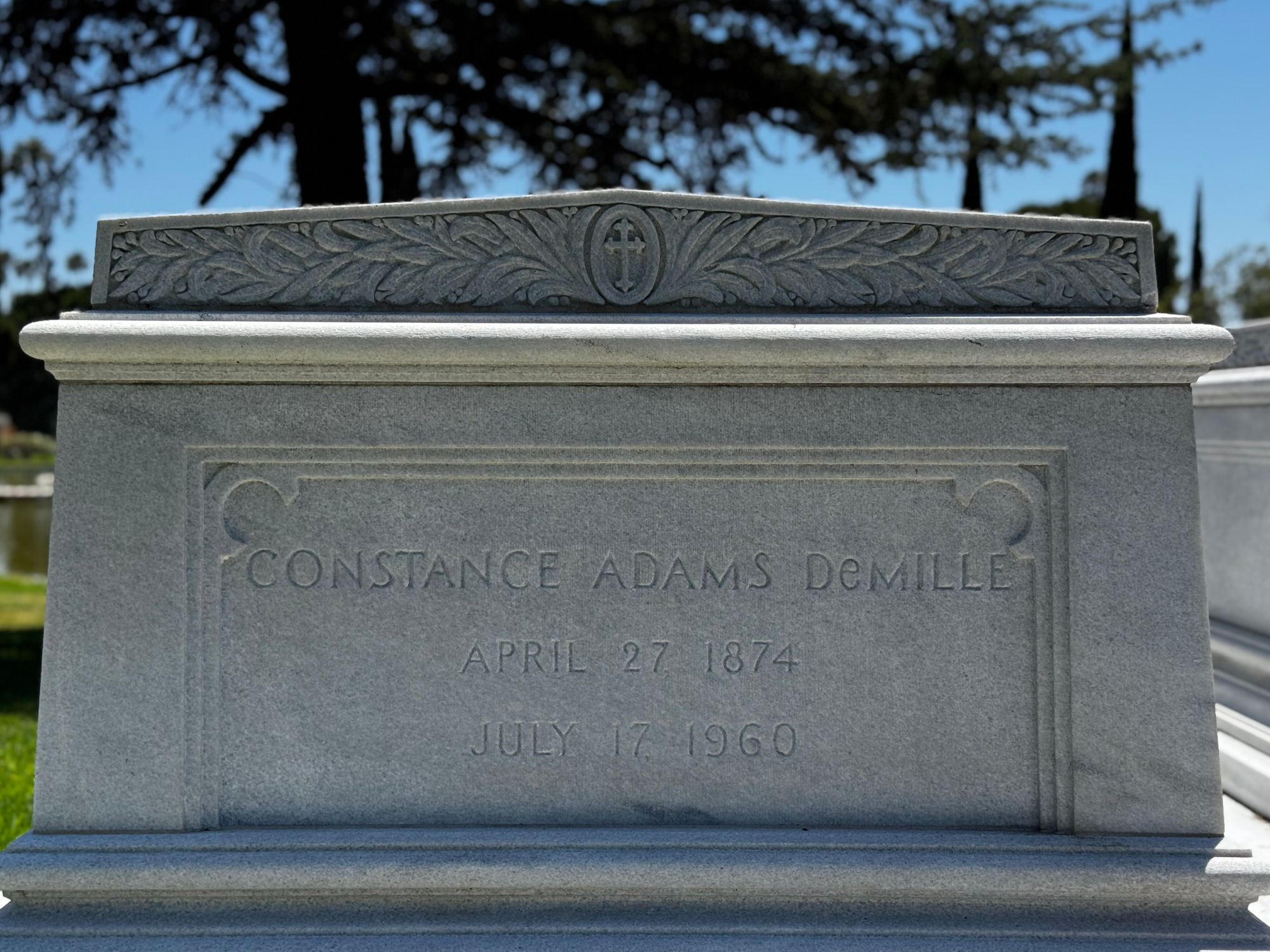Constance Adams DeMille Grave