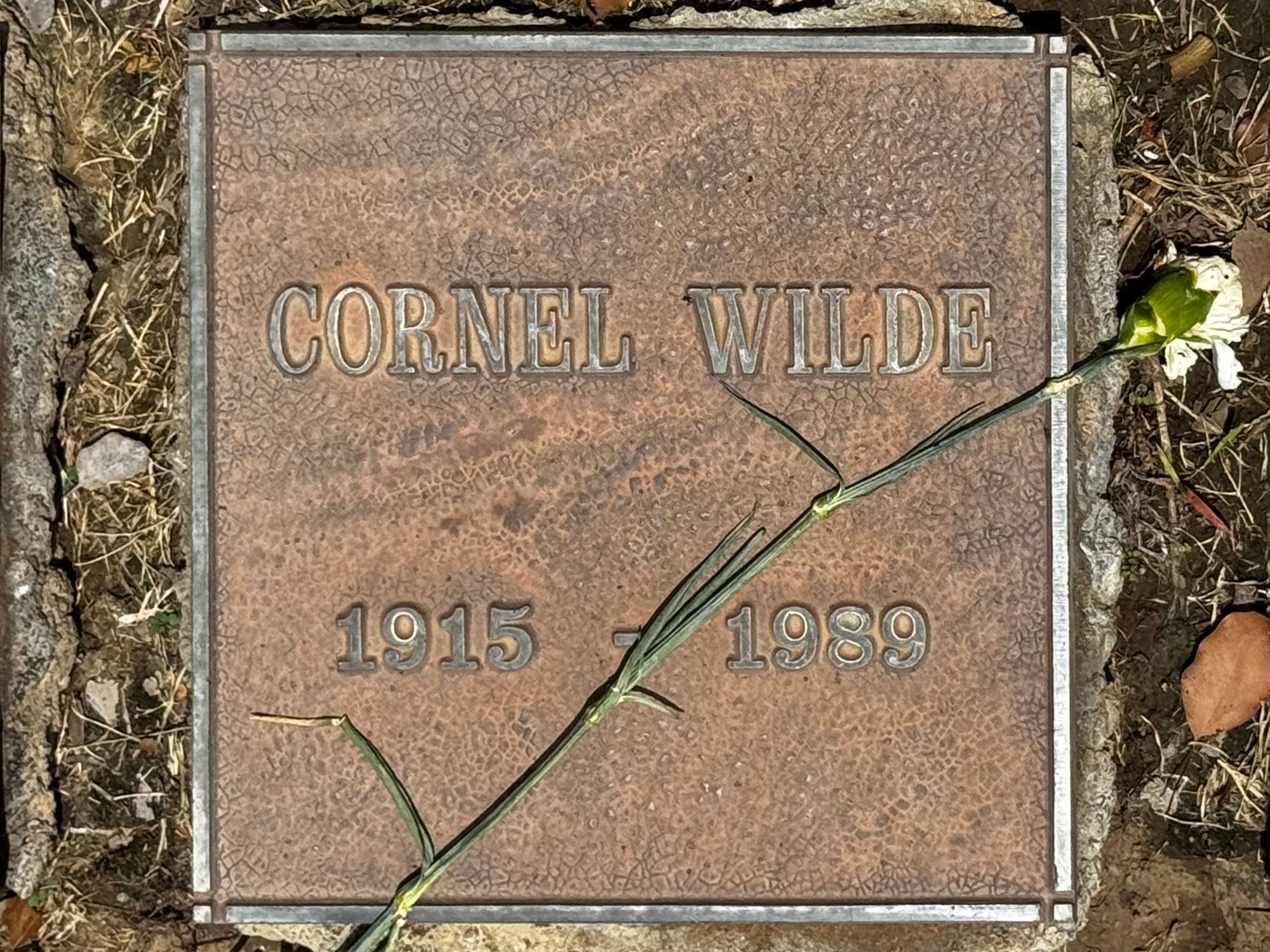 Westwood Village Memorial Park Cornel Wilde