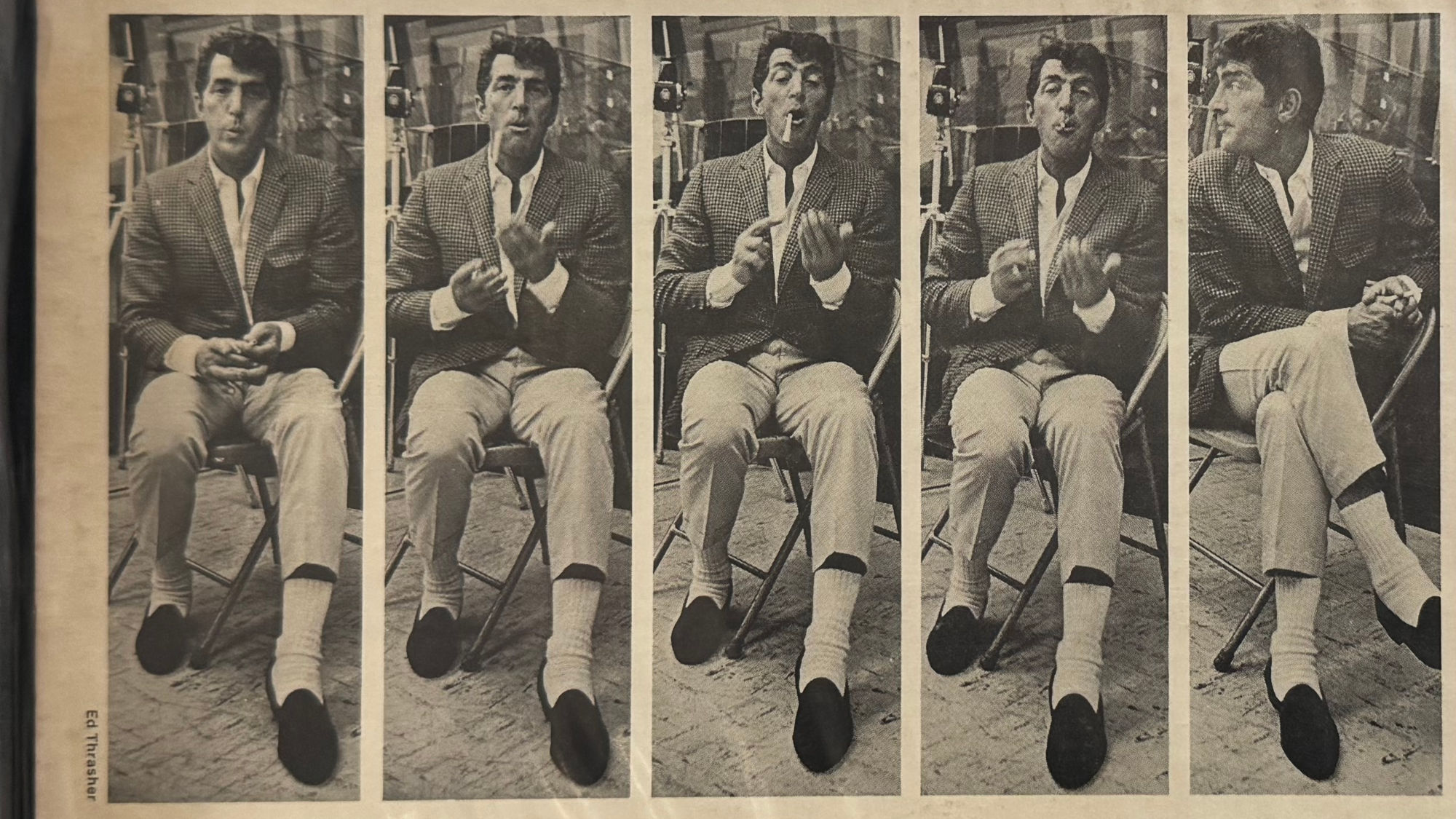 Dean Martin Cigarette Trick