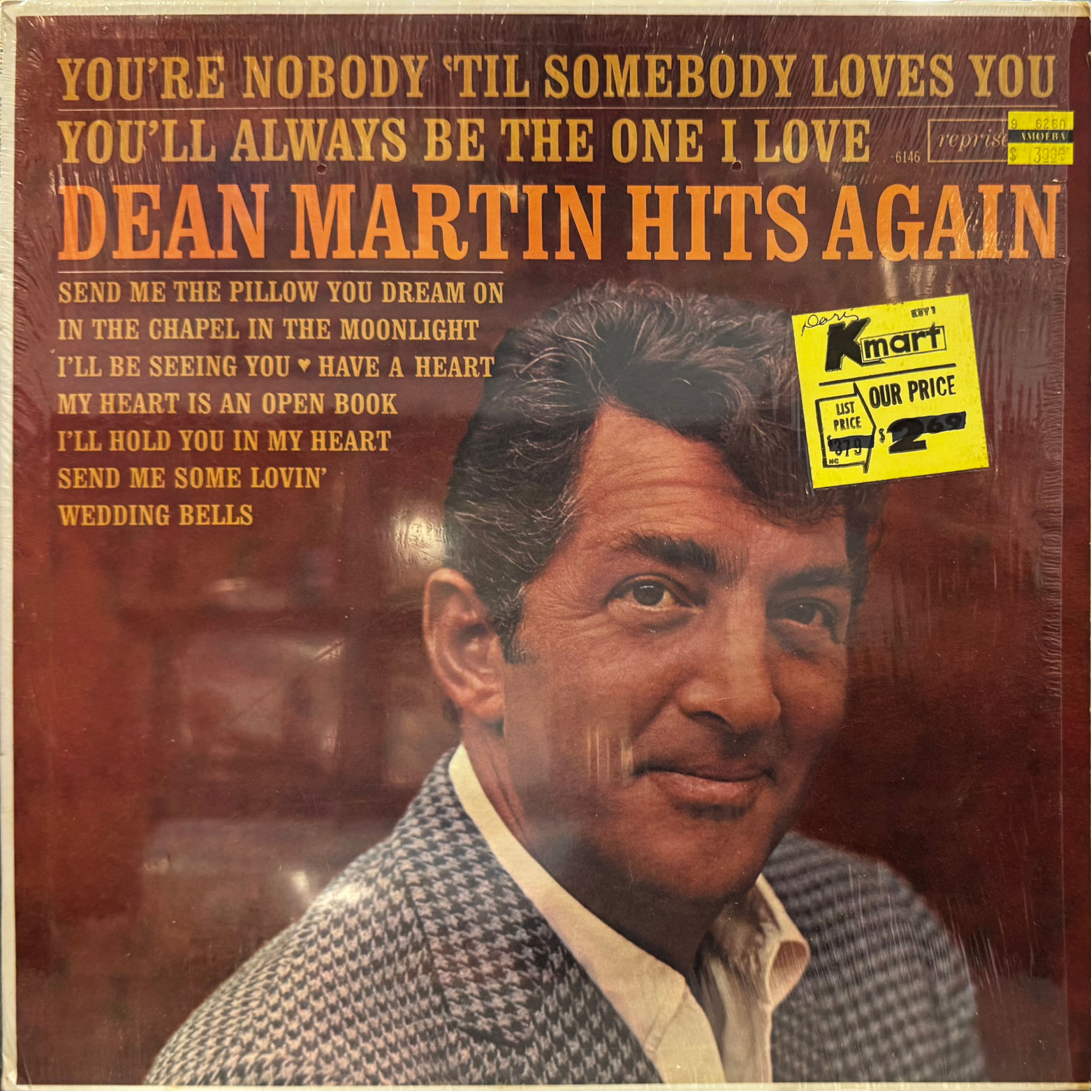 Dean Martin Hits Again Album Cover