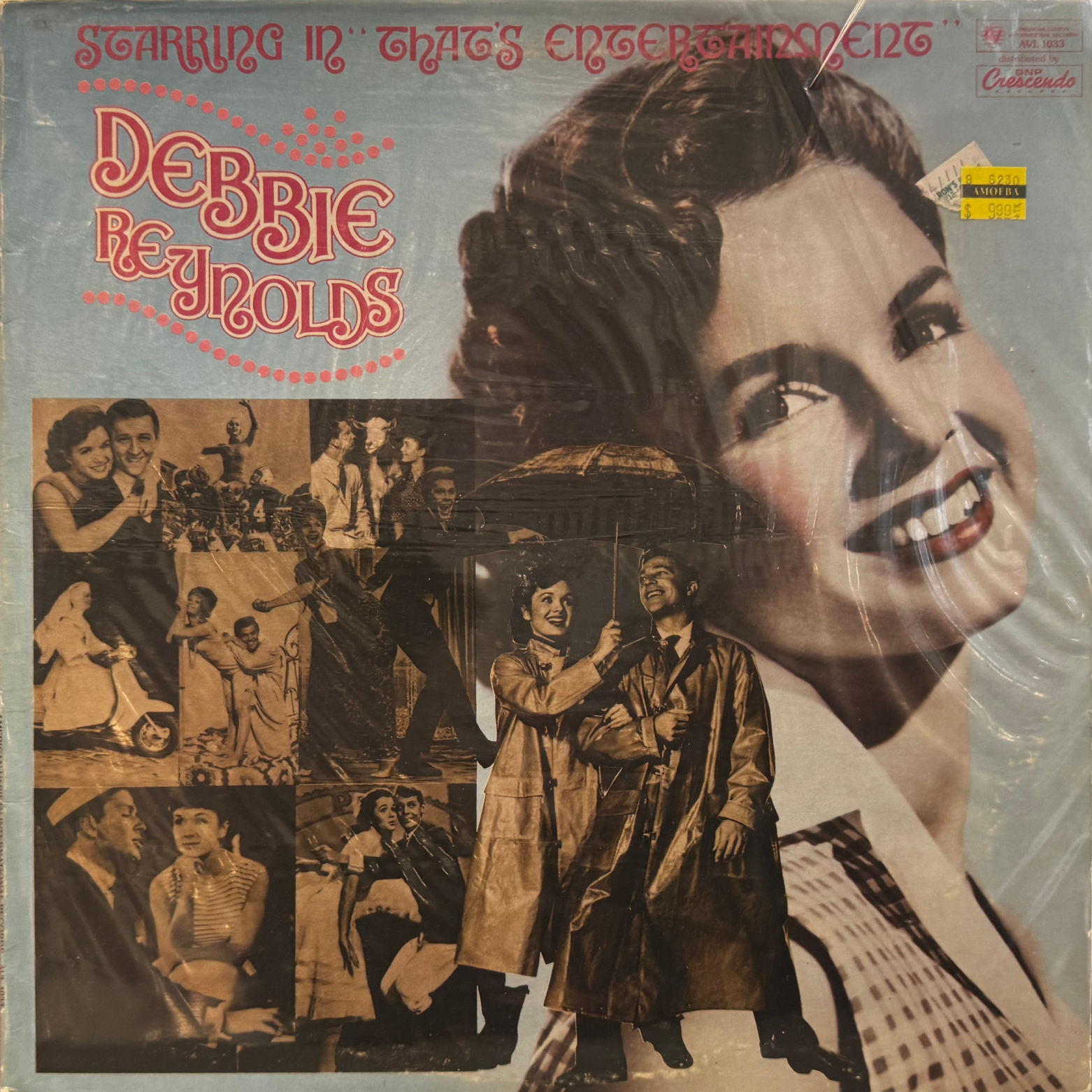Debbie Reynolds Starring in That's Entertainment Album Cover