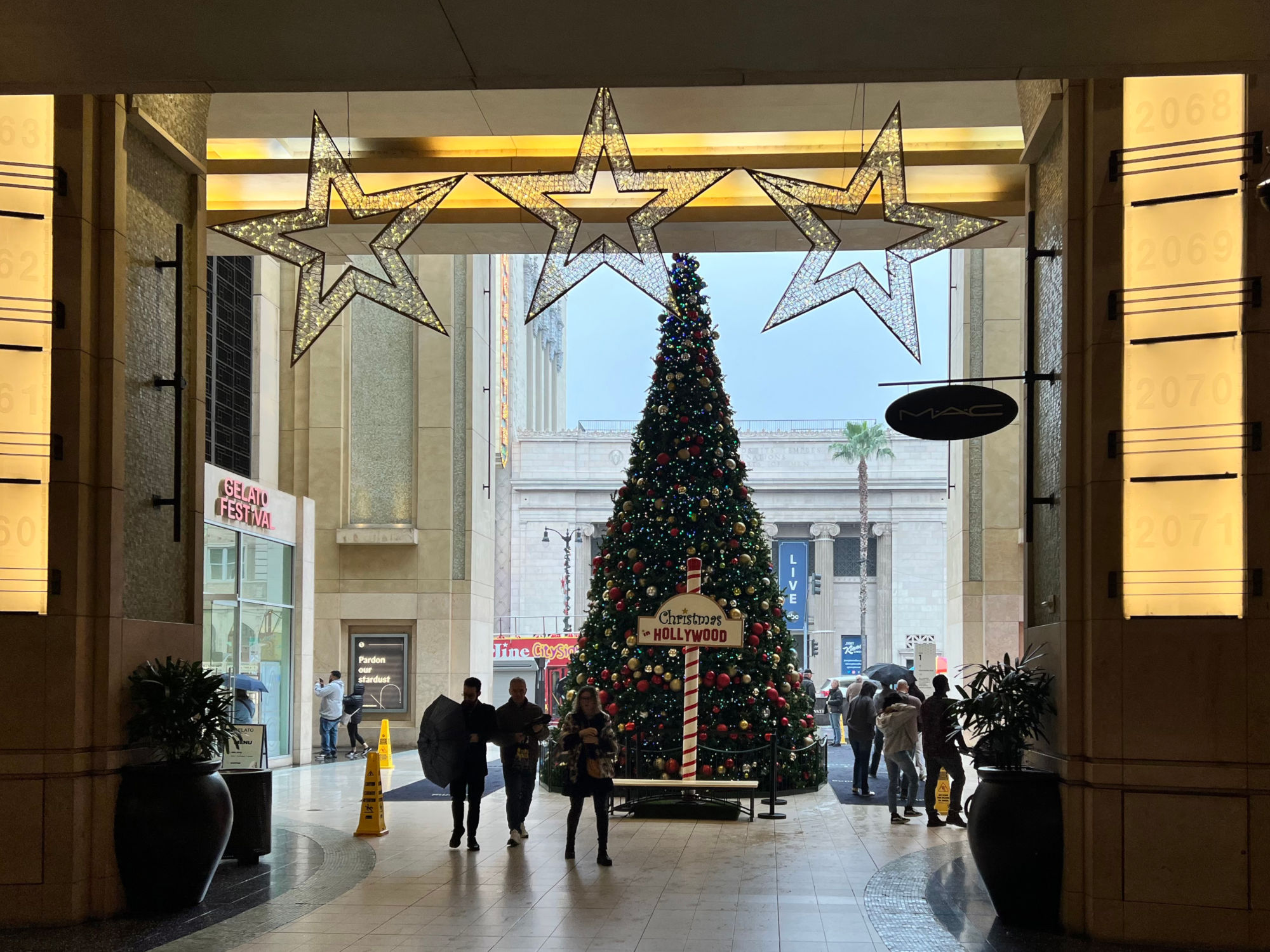 Dolby Theatre Christmas Tree