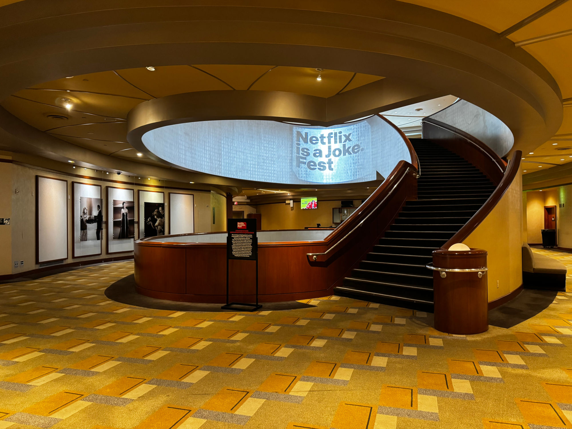 Dolby Theatre Inside Stairway