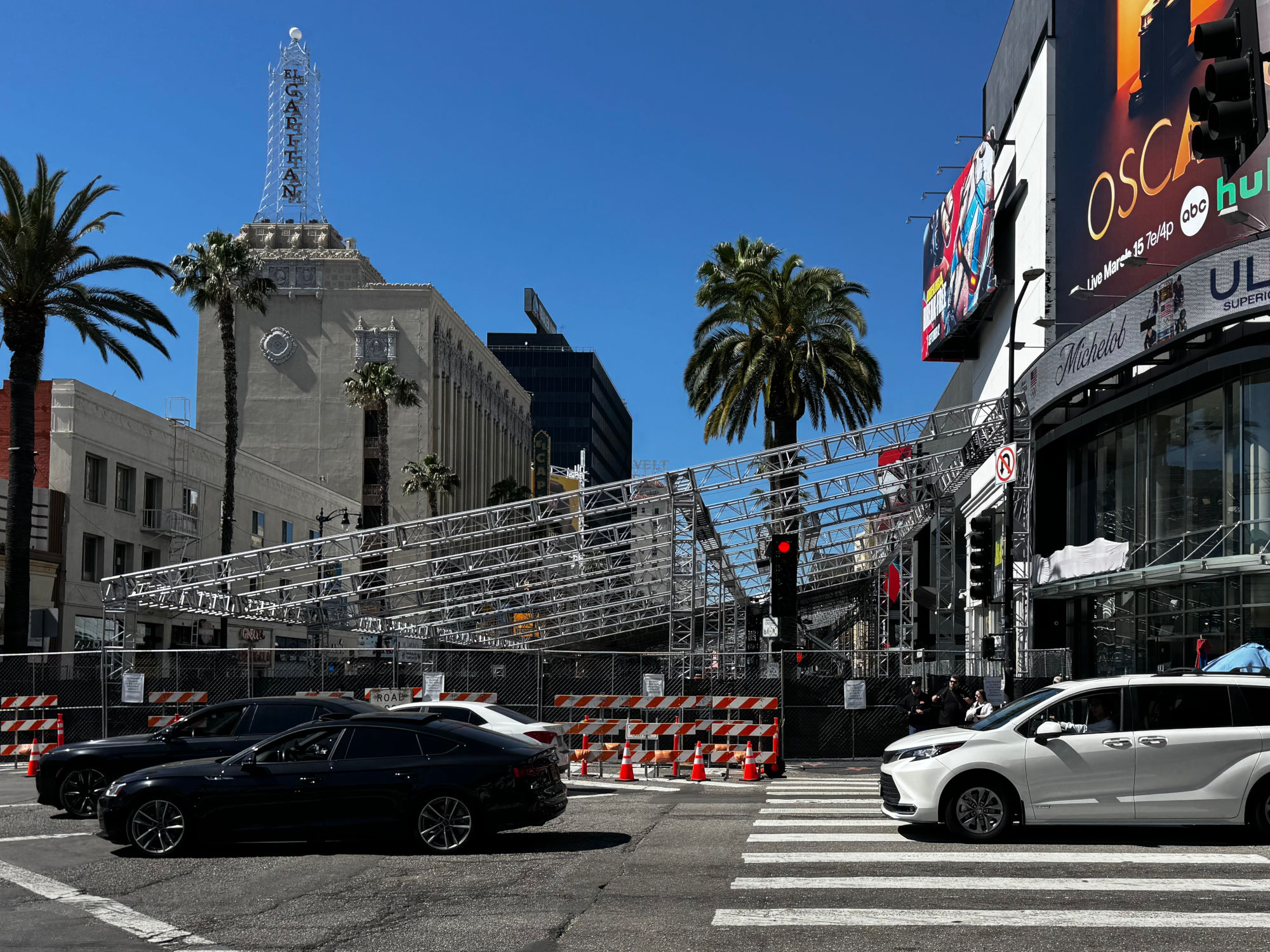 Dolby Theatre Oscar Week Hollywood Blvd Closed